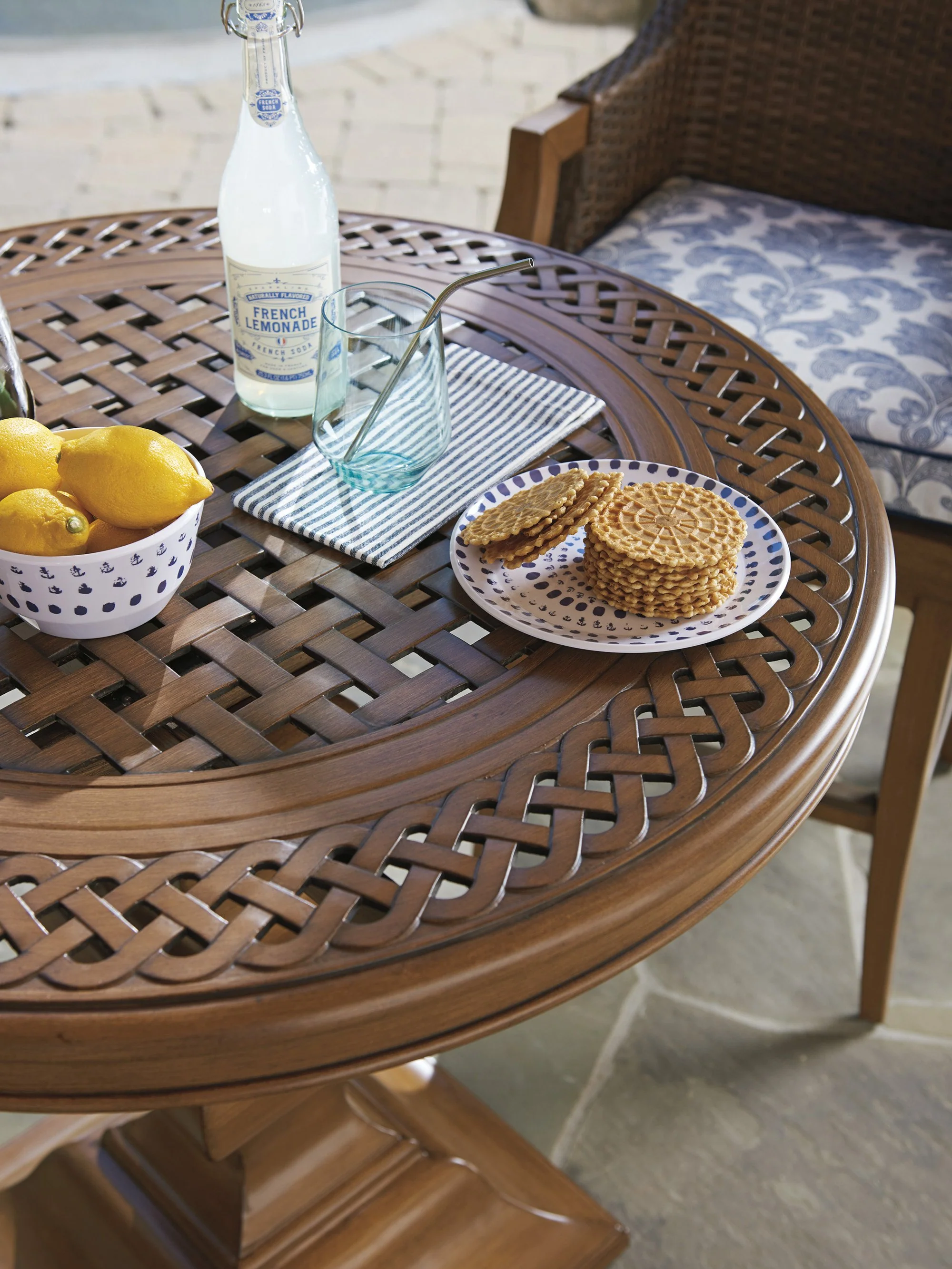 Tommy Bahama Outdoor Harbor Isle Bistro Table - Image 3