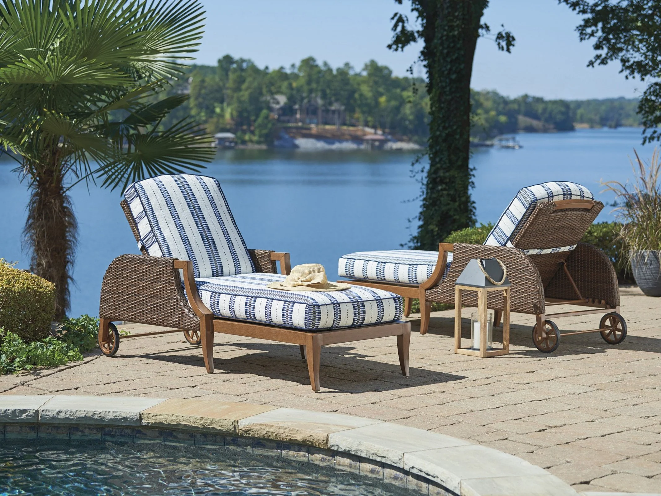 Tommy Bahama Outdoor Harbor Isle Chaise Lounge - Image 3
