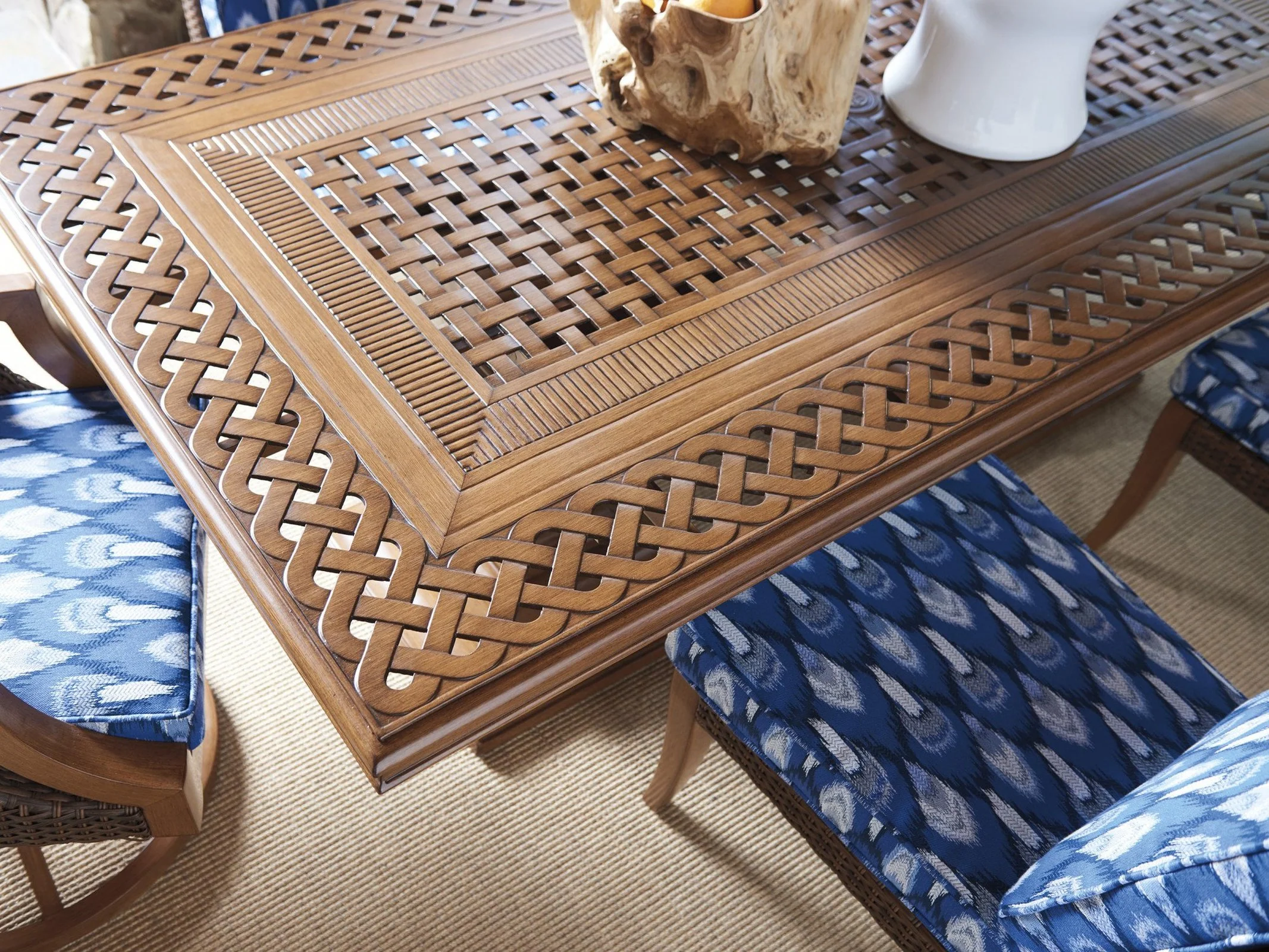 Tommy Bahama Outdoor Harbor Isle Rectangular Dining Table - Image 3