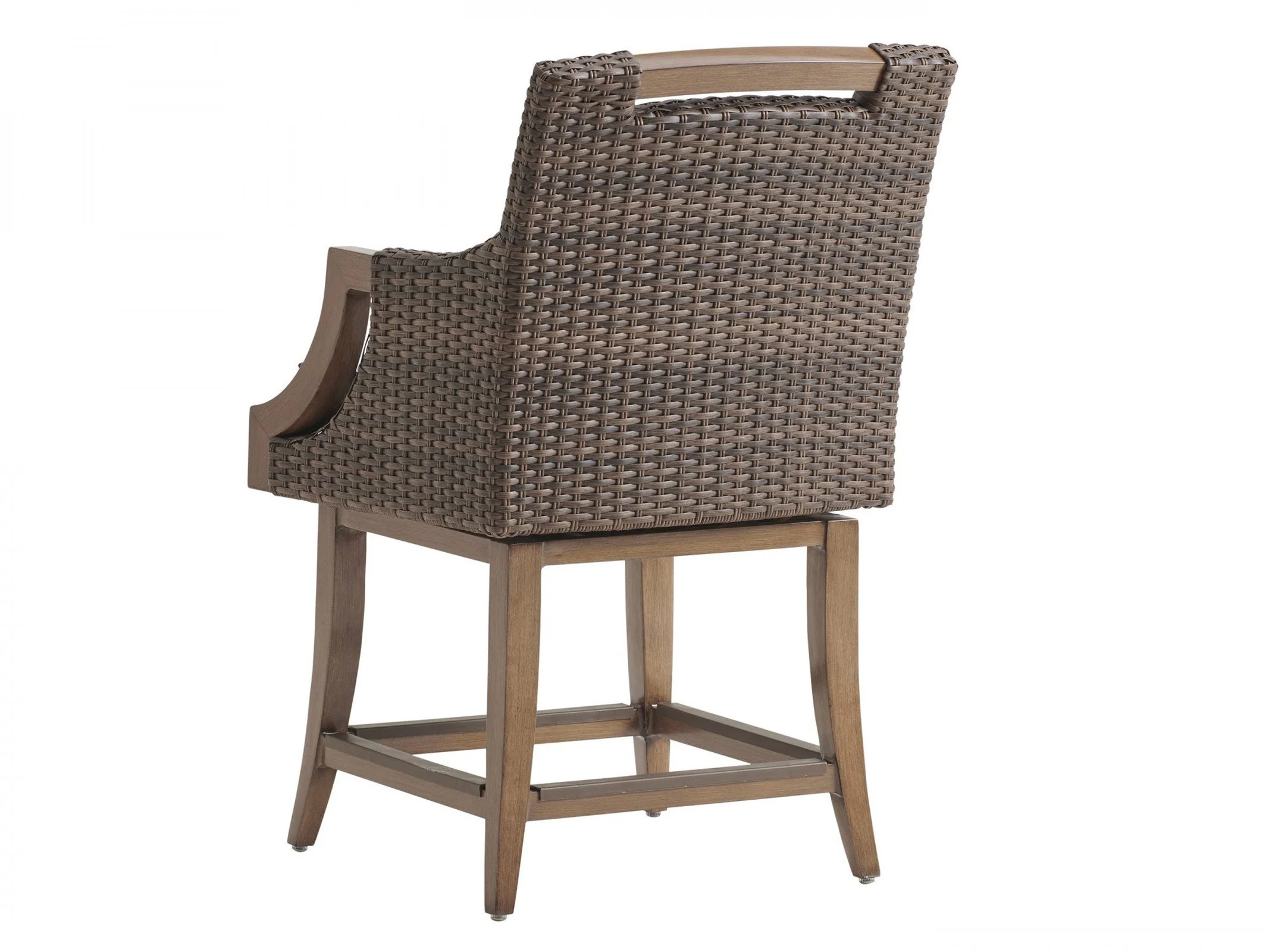 Tommy Bahama Outdoor Harbor Isle Swivel Counter Stool - Image 4