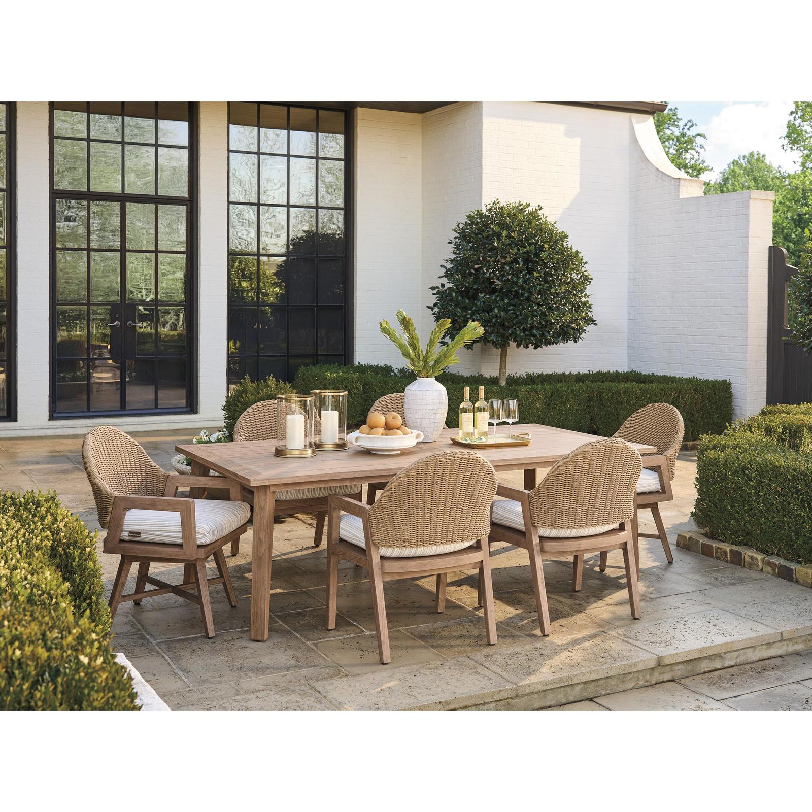 Tommy Bahama Outdoor Isle Of Palms Teak Rectangular Dining Table - Image 2