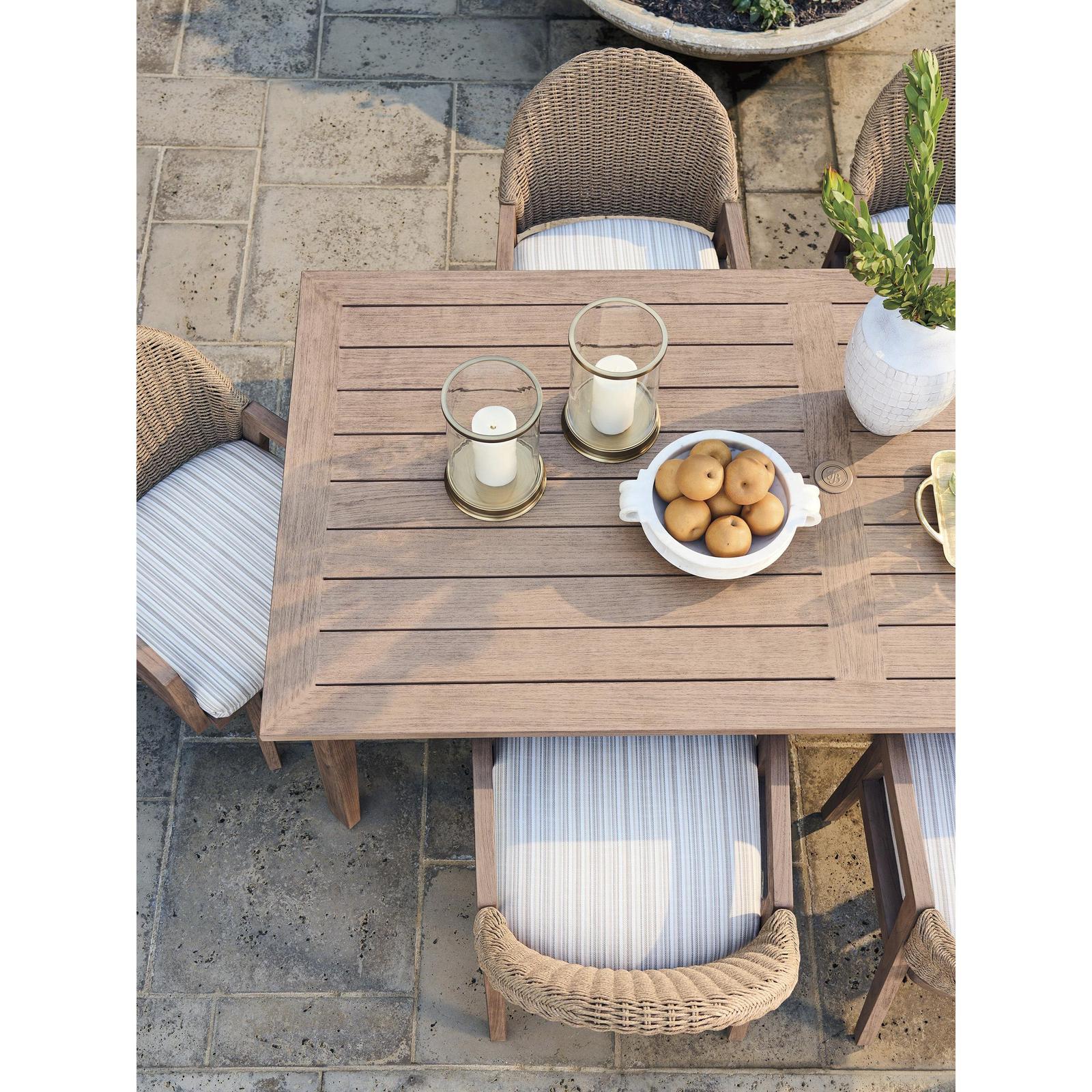 Tommy Bahama Outdoor Isle Of Palms Teak Rectangular Dining Table - Image 3