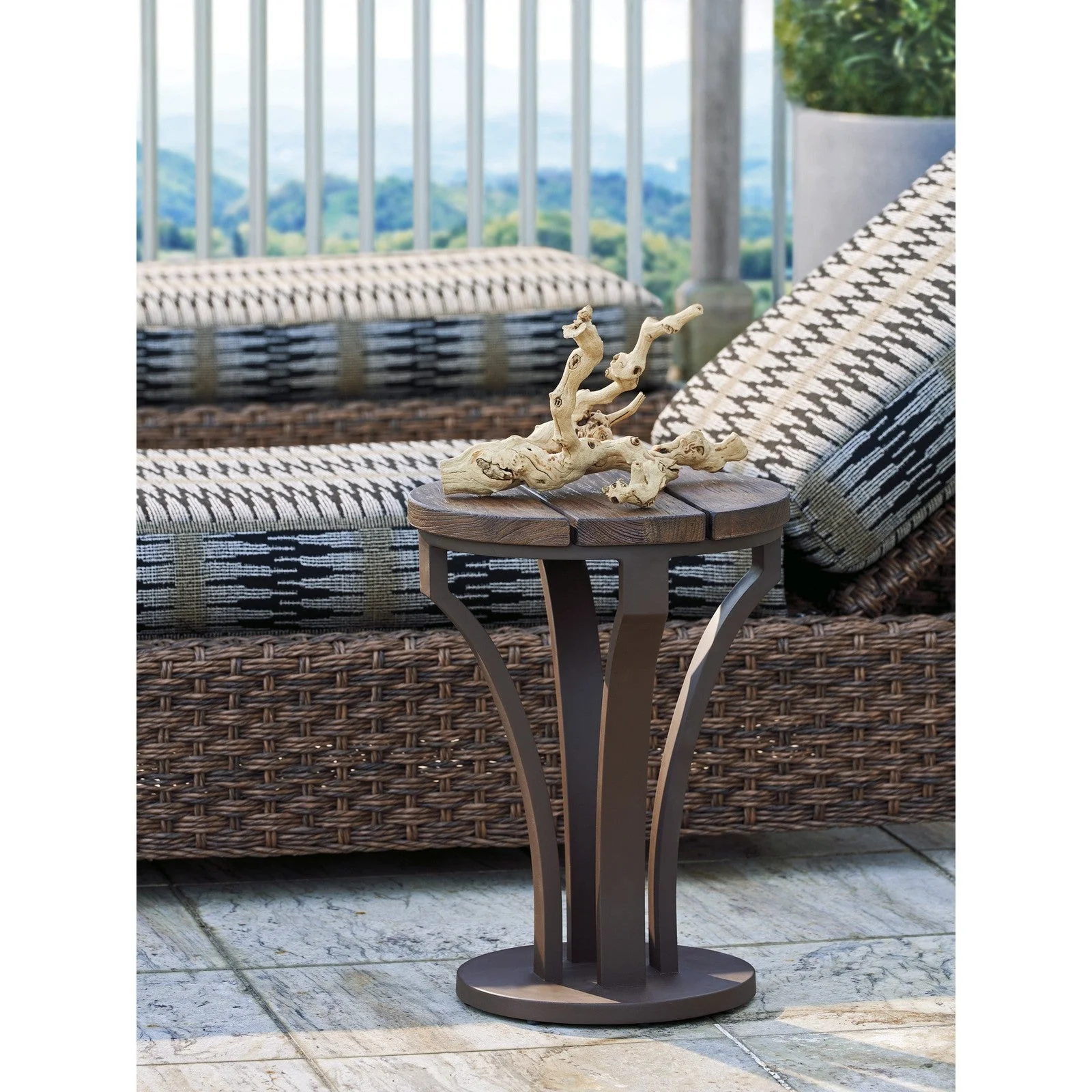 Tommy Bahama Outdoor Kilimanjaro Accent Table - Image 2