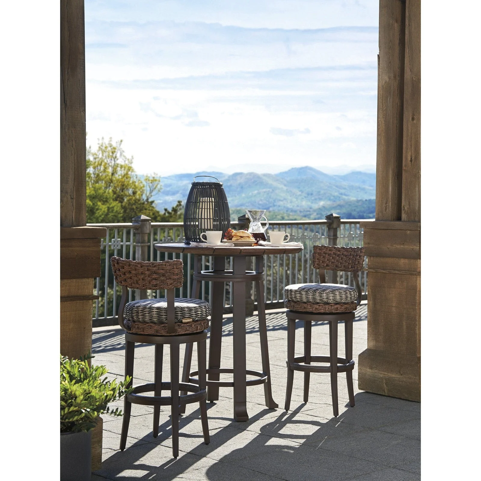 Tommy Bahama Outdoor Kilimanjaro Round Bistro Table - Image 3