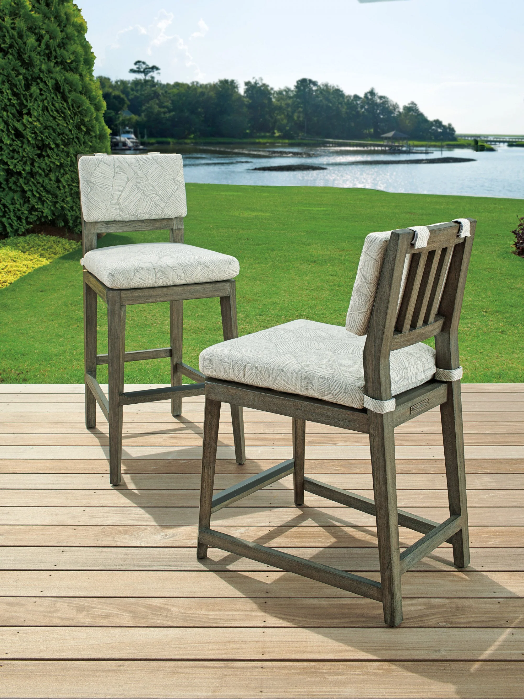Tommy Bahama Outdoor La Jolla Counter Stool - Image 4