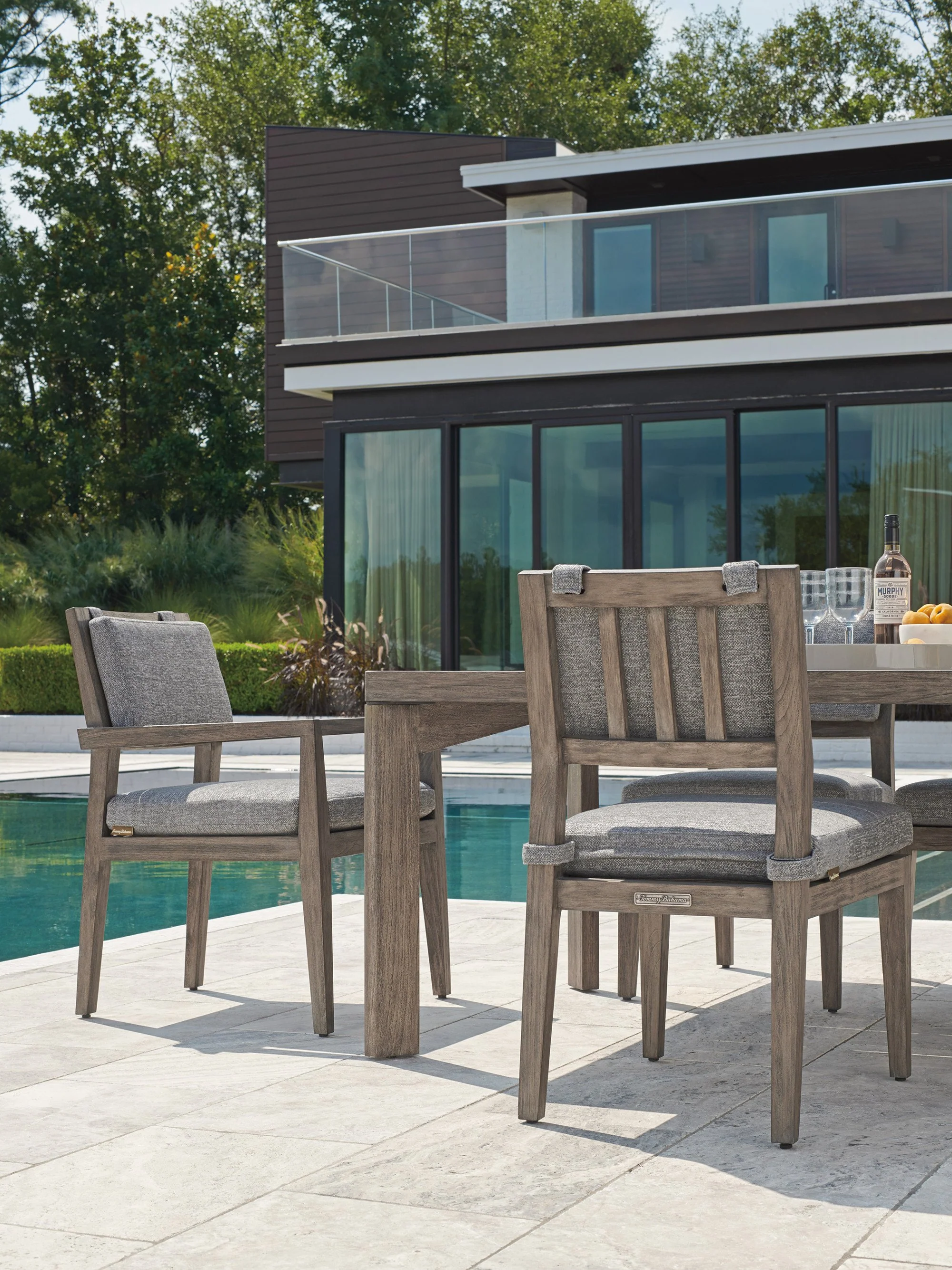 Tommy Bahama Outdoor La Jolla Side Dining Chair - Image 8