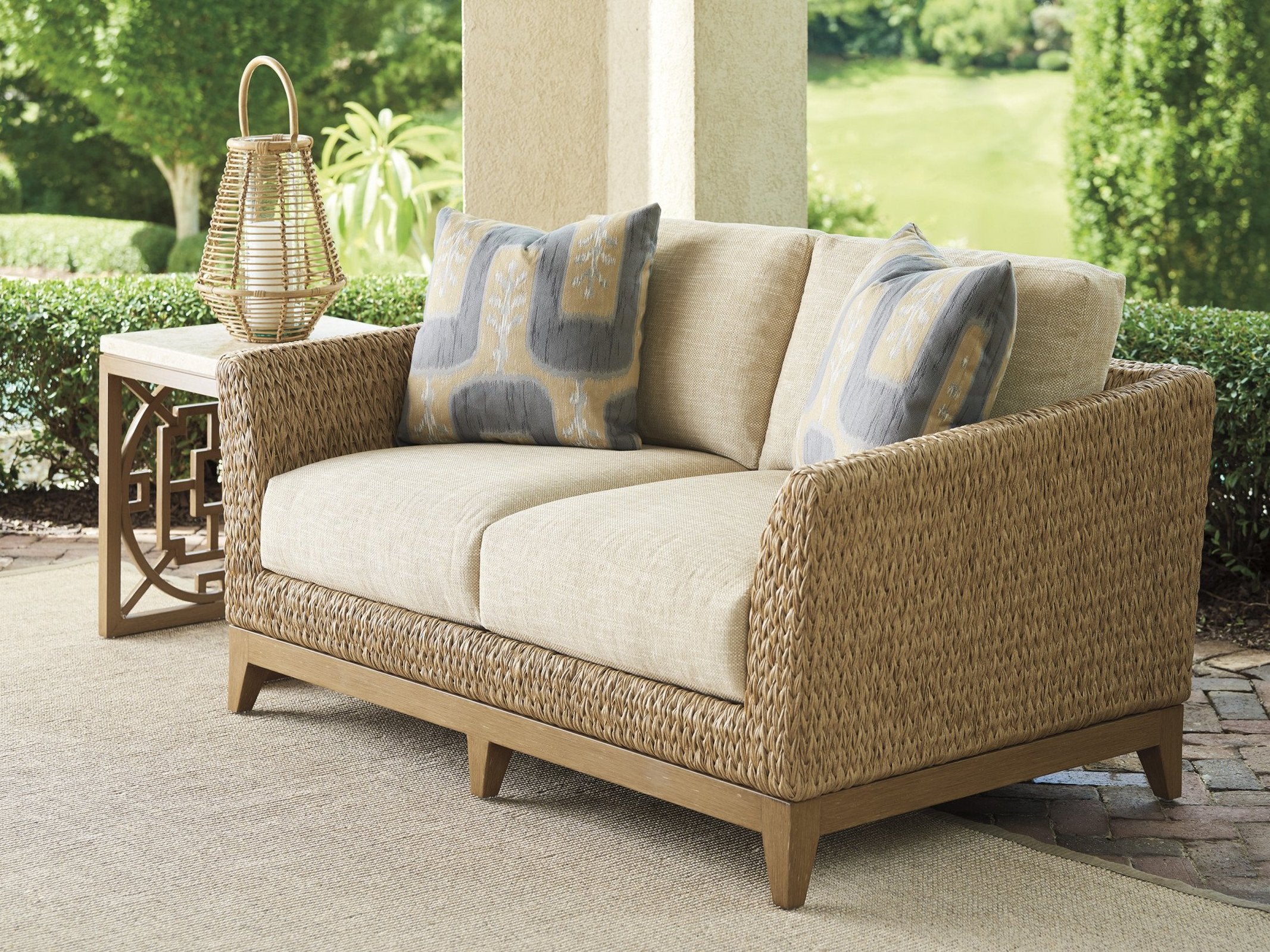 Tommy Bahama Outdoor Los Altos Valley View Love Seat - Image 4