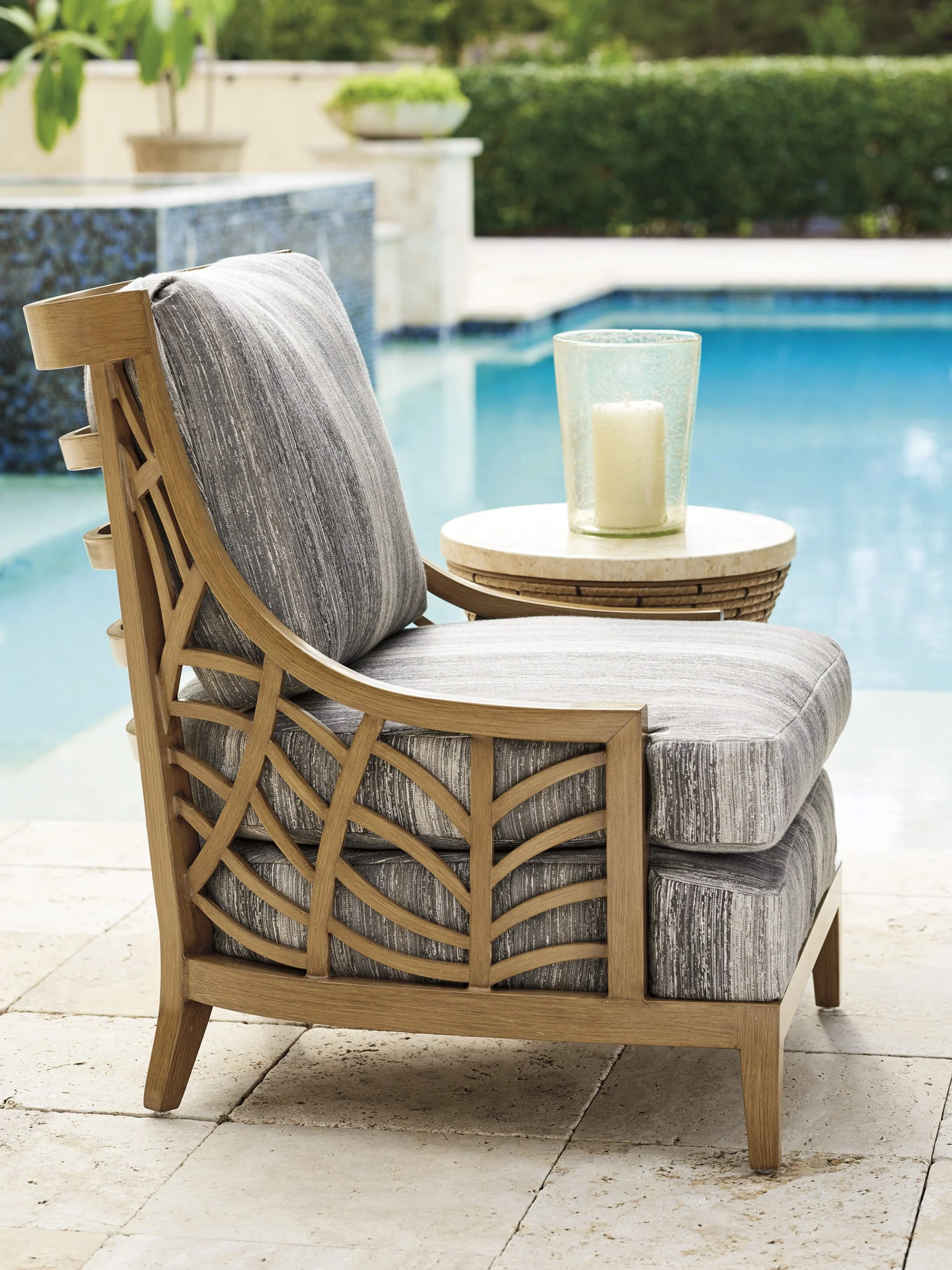 Tommy Bahama Outdoor Los Altos Valley View Occasional Chair - Image 3