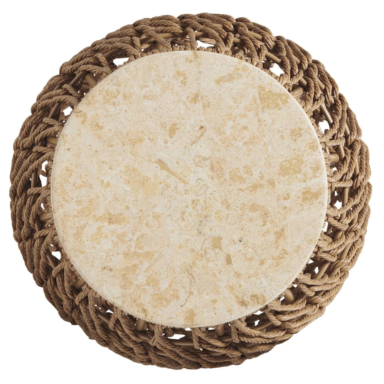Tommy Bahama Outdoor Los Altos Valley View Round Accent Table - Image 3