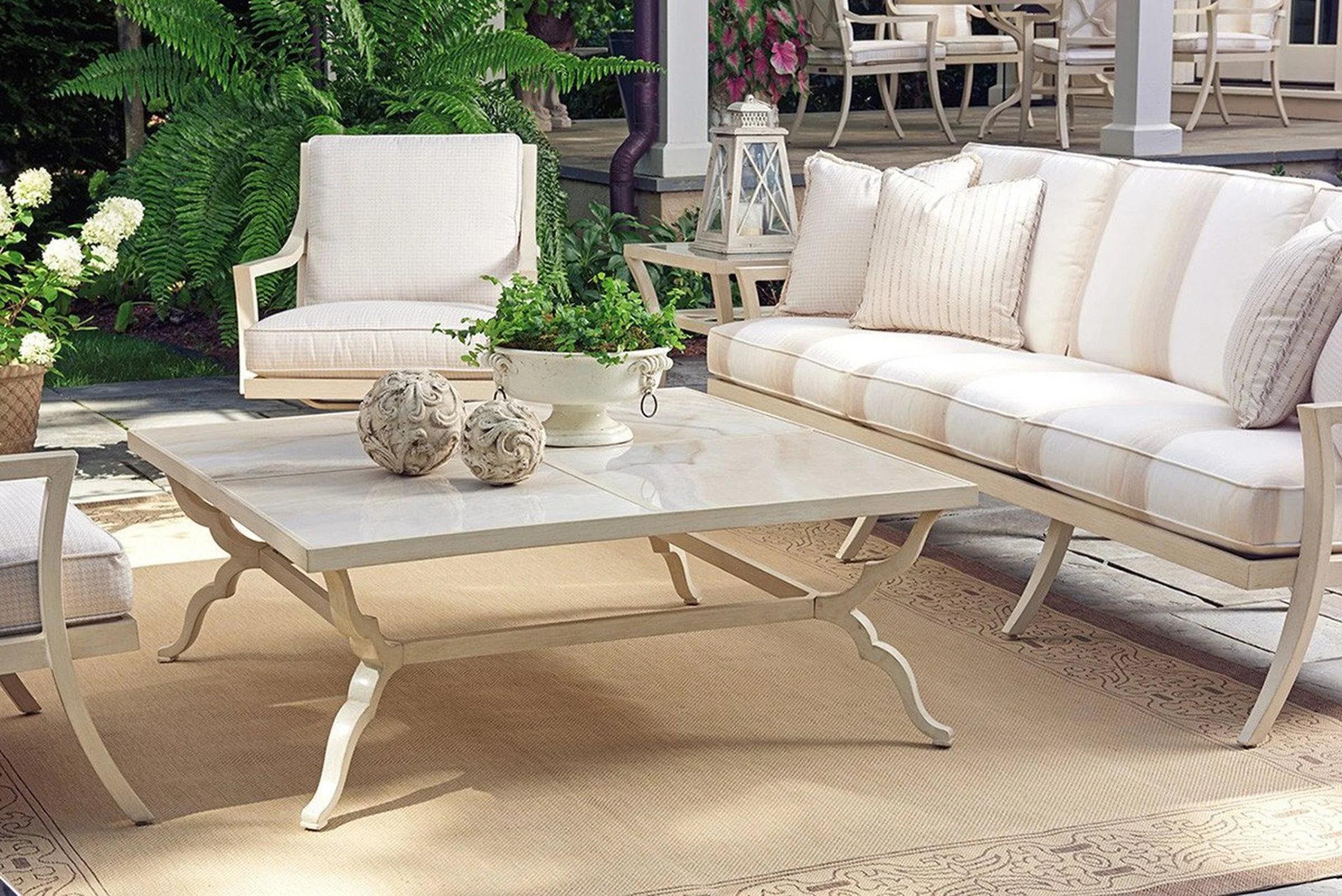 Tommy Bahama Outdoor Misty Garden Cocktail Table - Image 2