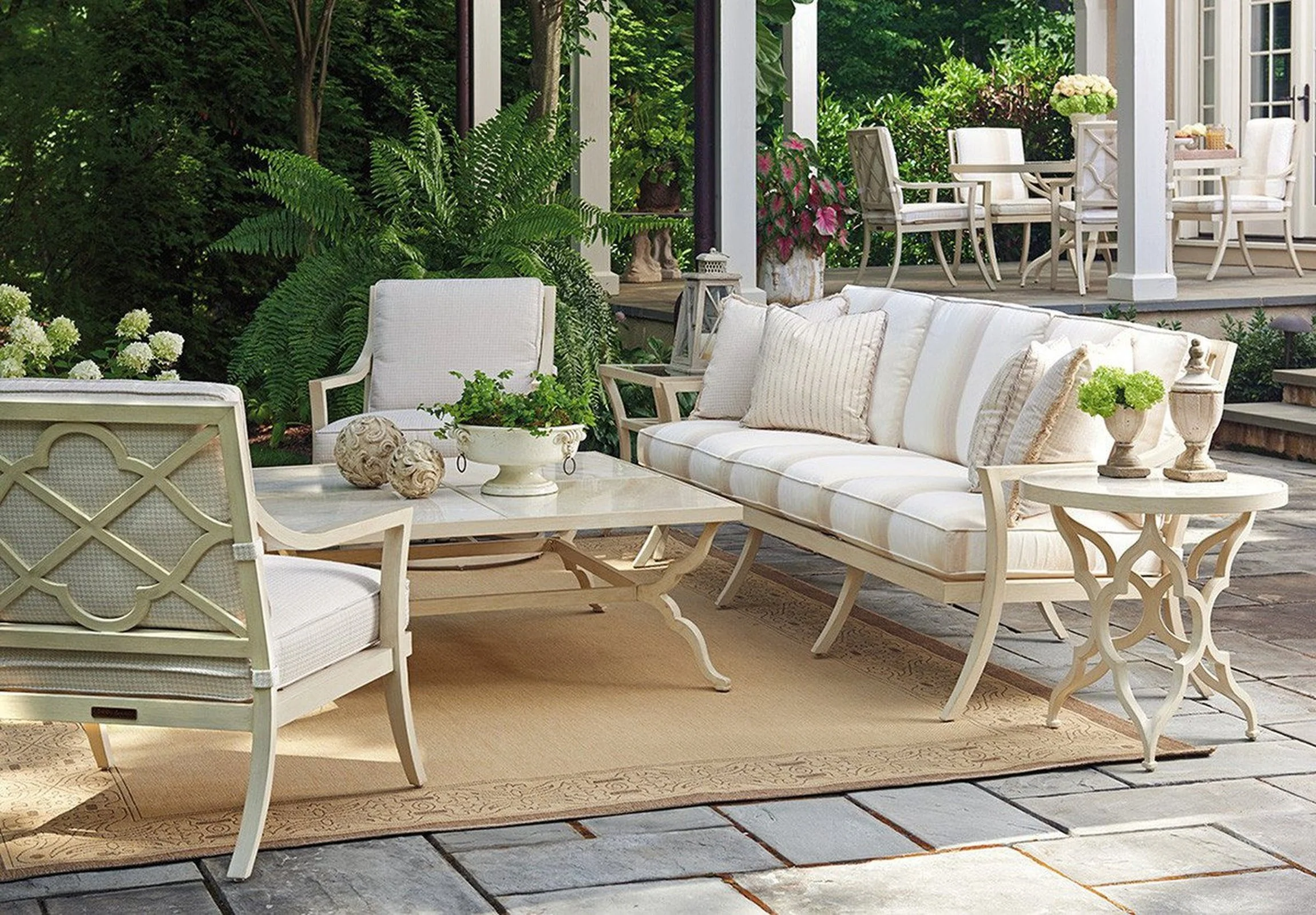Tommy Bahama Outdoor Misty Garden Sofa - Image 3