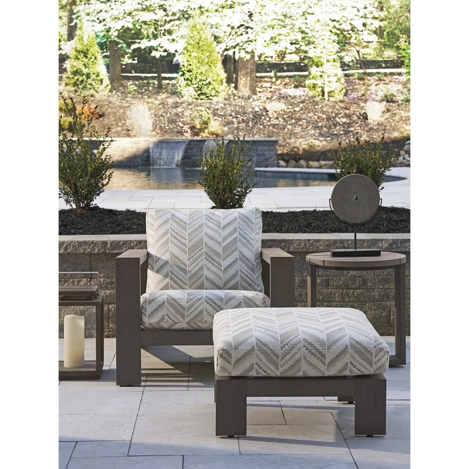 Tommy Bahama Outdoor Mozambique Ottoman - Image 2