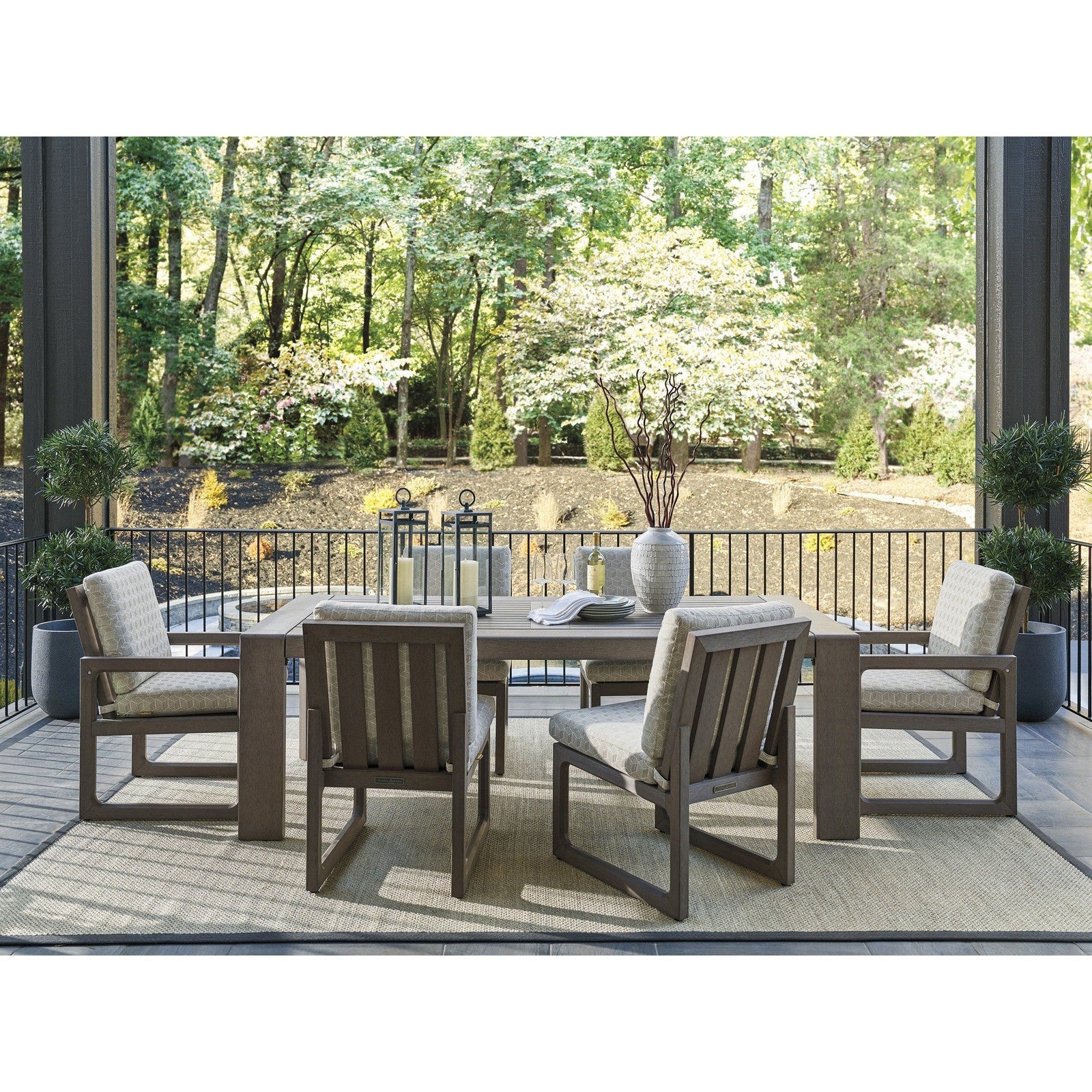Tommy Bahama Outdoor Mozambique Rectangular Dining Table - Image 2