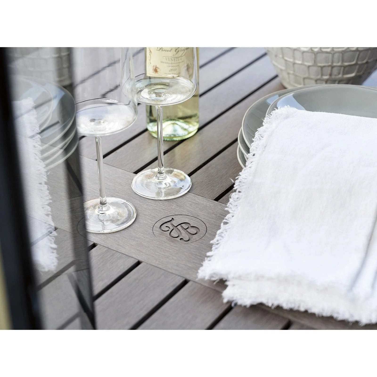 Tommy Bahama Outdoor Mozambique Rectangular Dining Table - Image 3