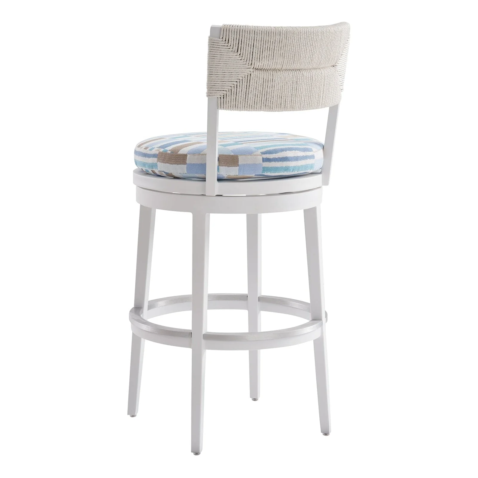 Tommy Bahama Outdoor Ocean Breeze Promenade Swivel Bar Stool - Image 3