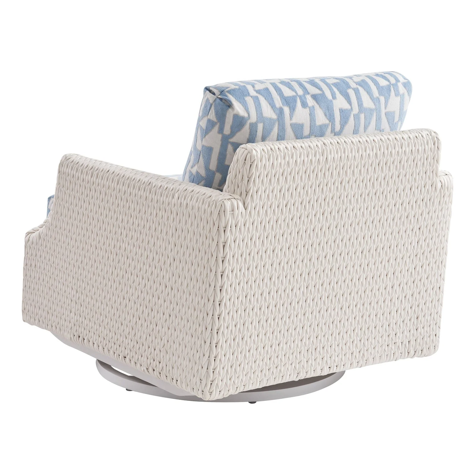 Tommy Bahama Outdoor Ocean Breeze Promenade Swivel Glider Lounge Chair - Image 3
