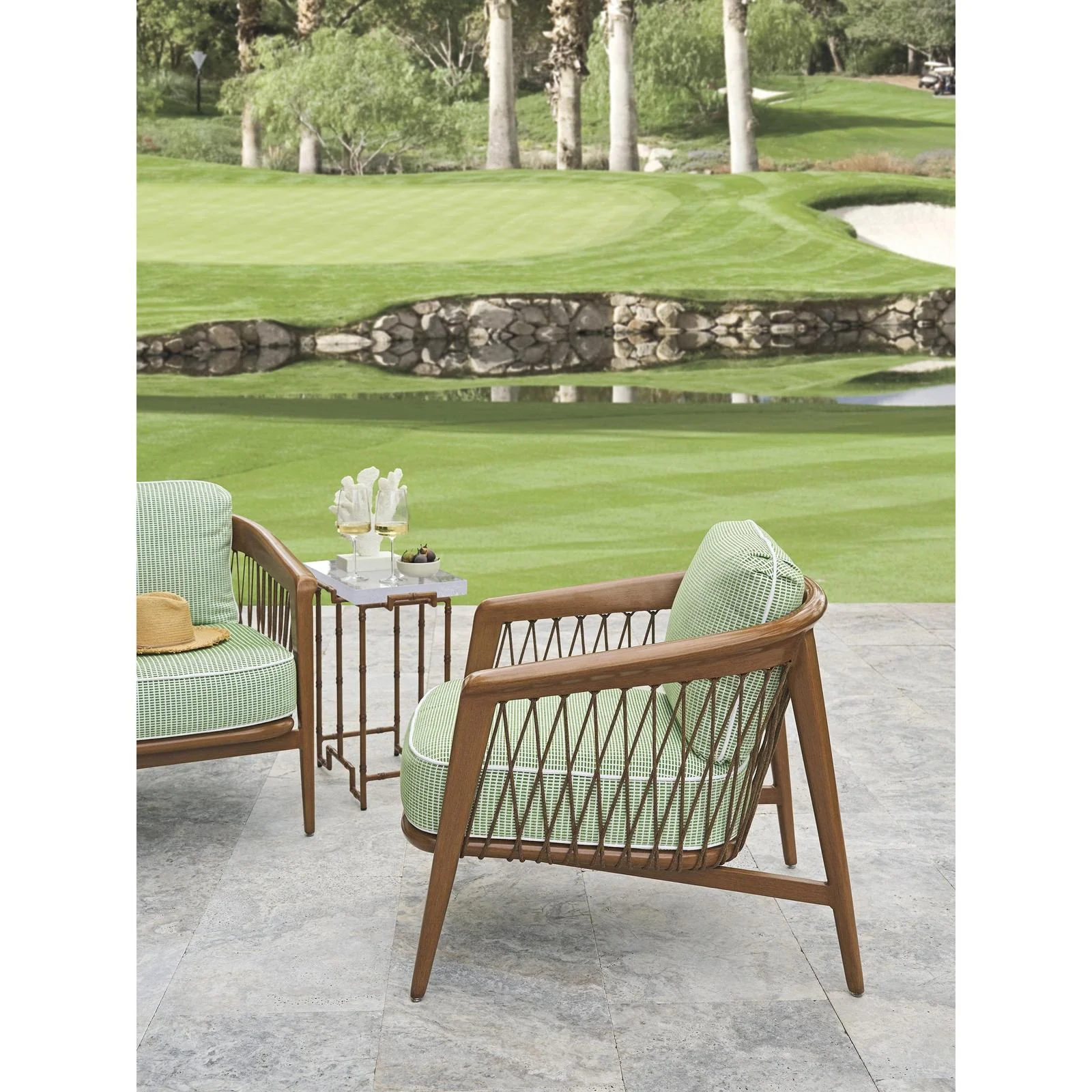 Tommy Bahama Outdoor Palm Desert Poolside Occasional Chair - Image 5