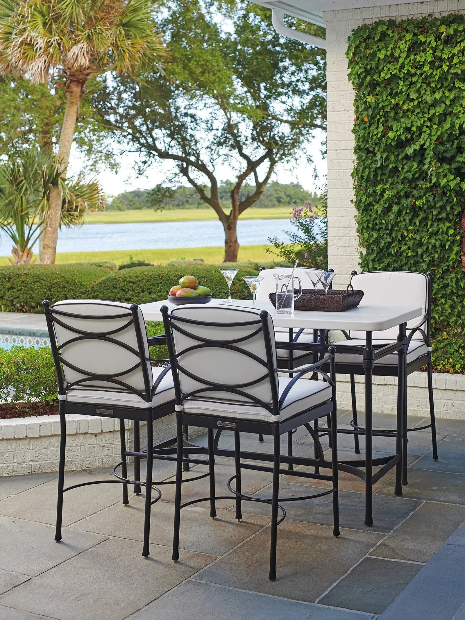 Tommy Bahama Outdoor Pavlova Bar Stool 3911 - Image 4