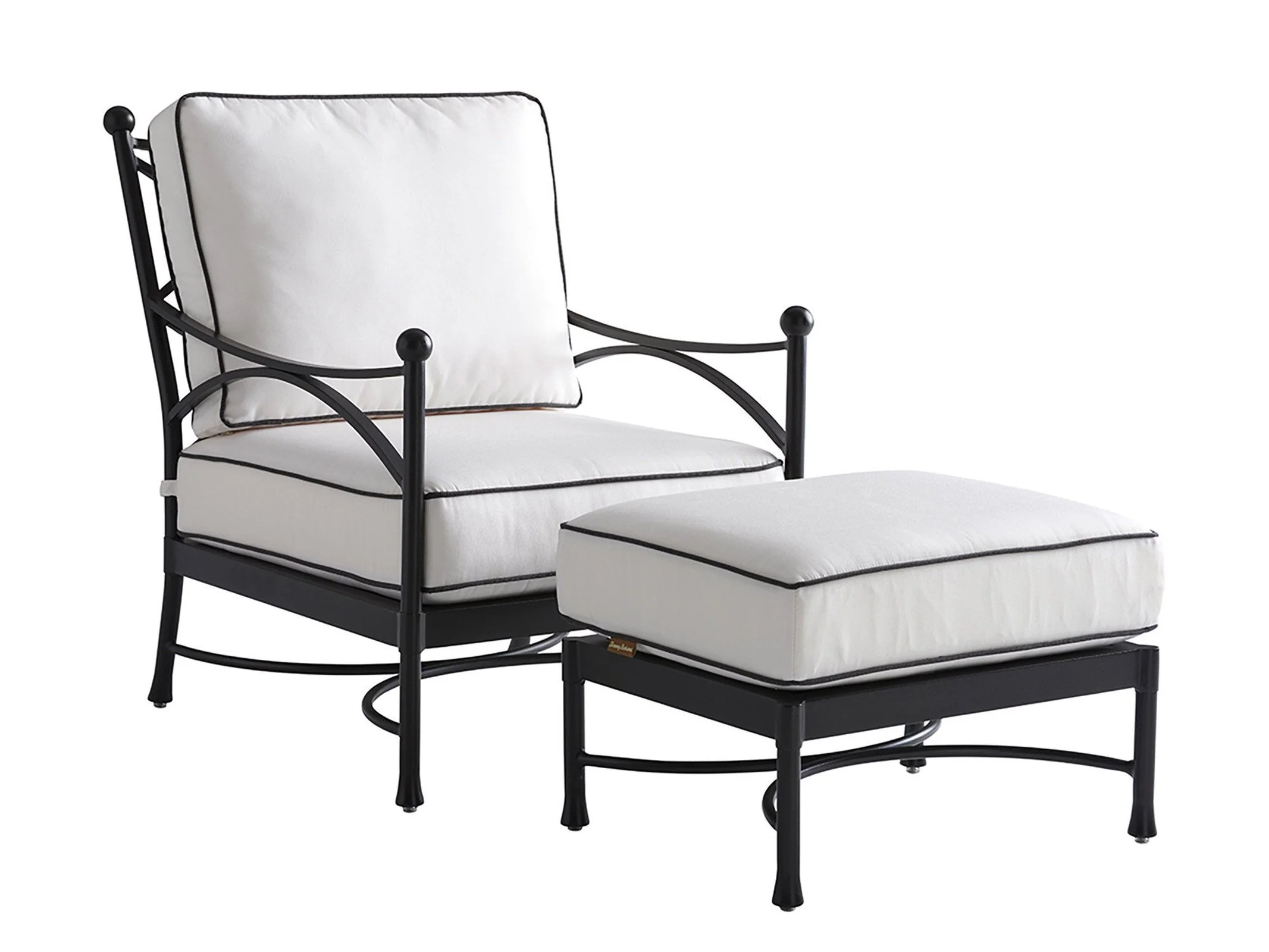 Tommy Bahama Outdoor Pavlova Ottoman 3911 - Image 5