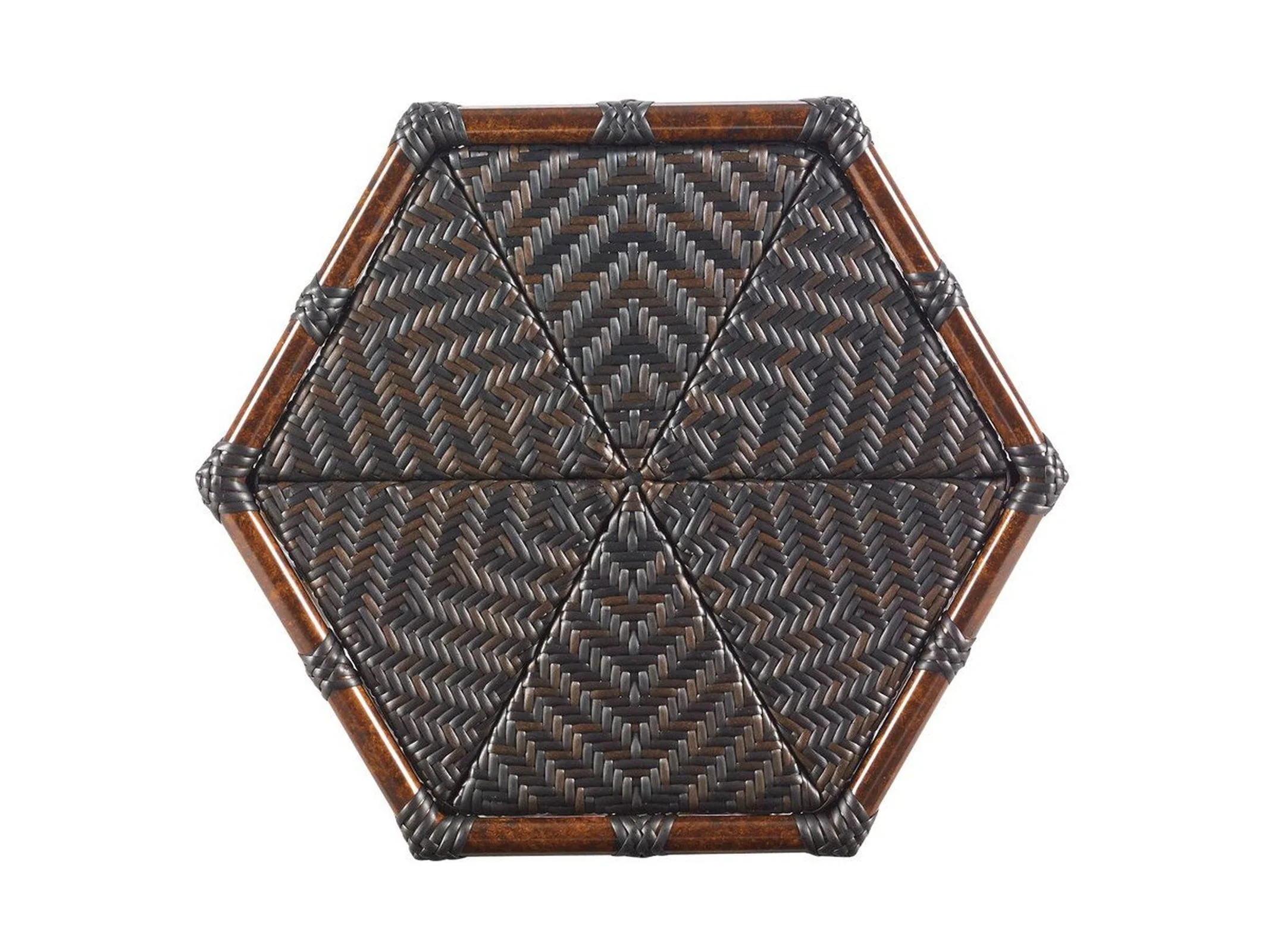Tommy Bahama Outdoor Royal Kahala Black Sands Bunching Cocktail Table - Image 4
