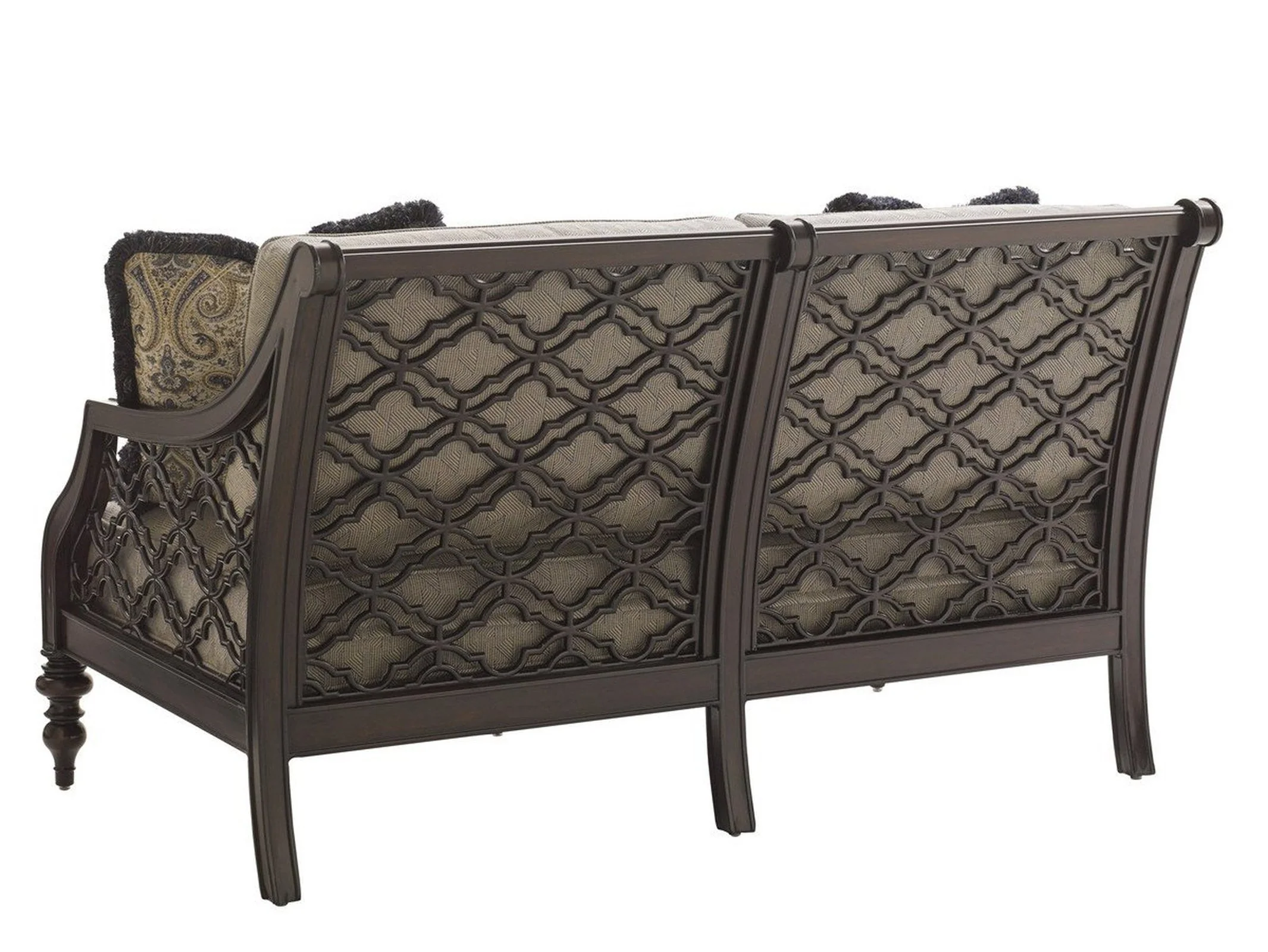 Tommy Bahama Outdoor Royal Kahala Black Sands Love Seat - Image 4