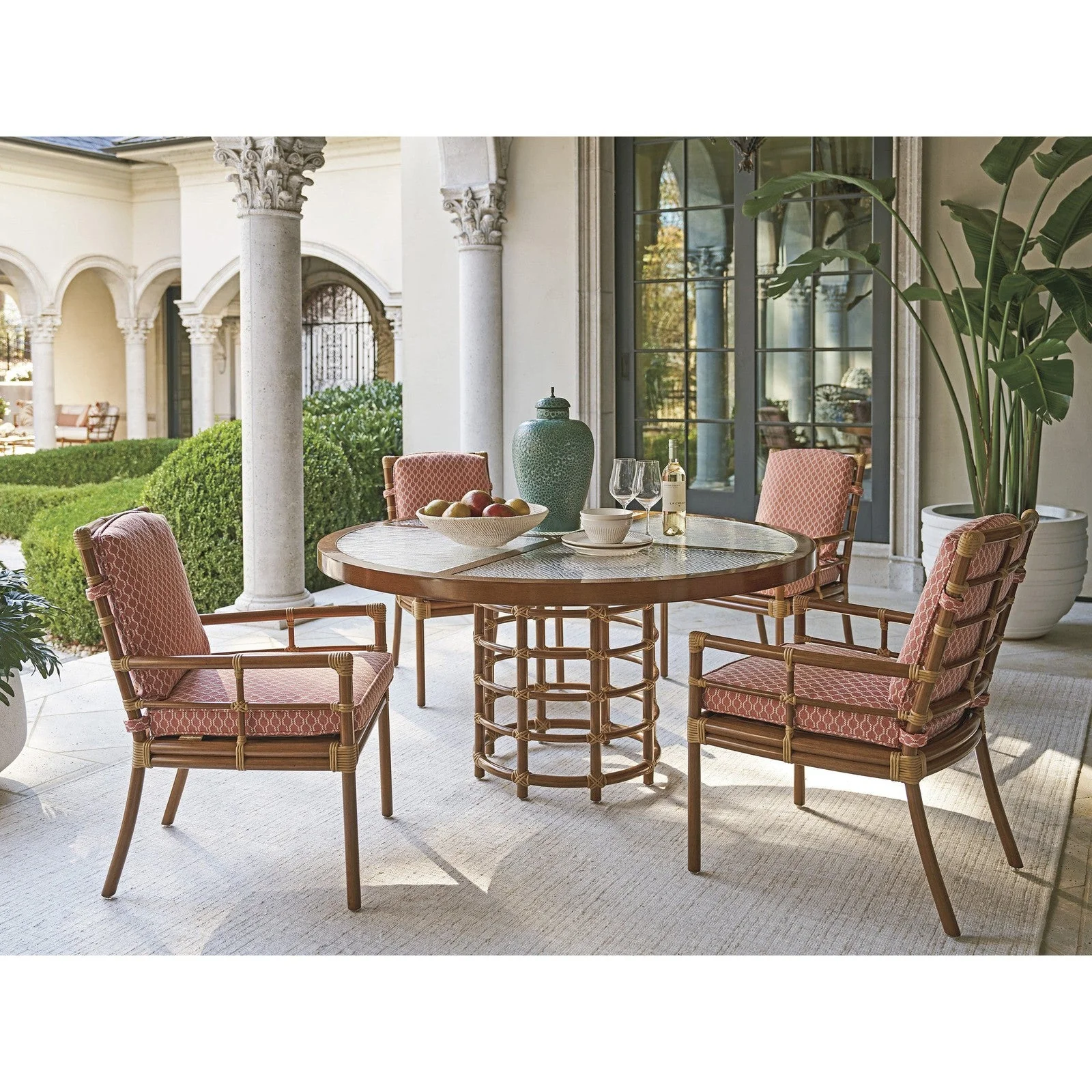 Tommy Bahama Outdoor Sandpiper Bay Round Dining Table - Image 2
