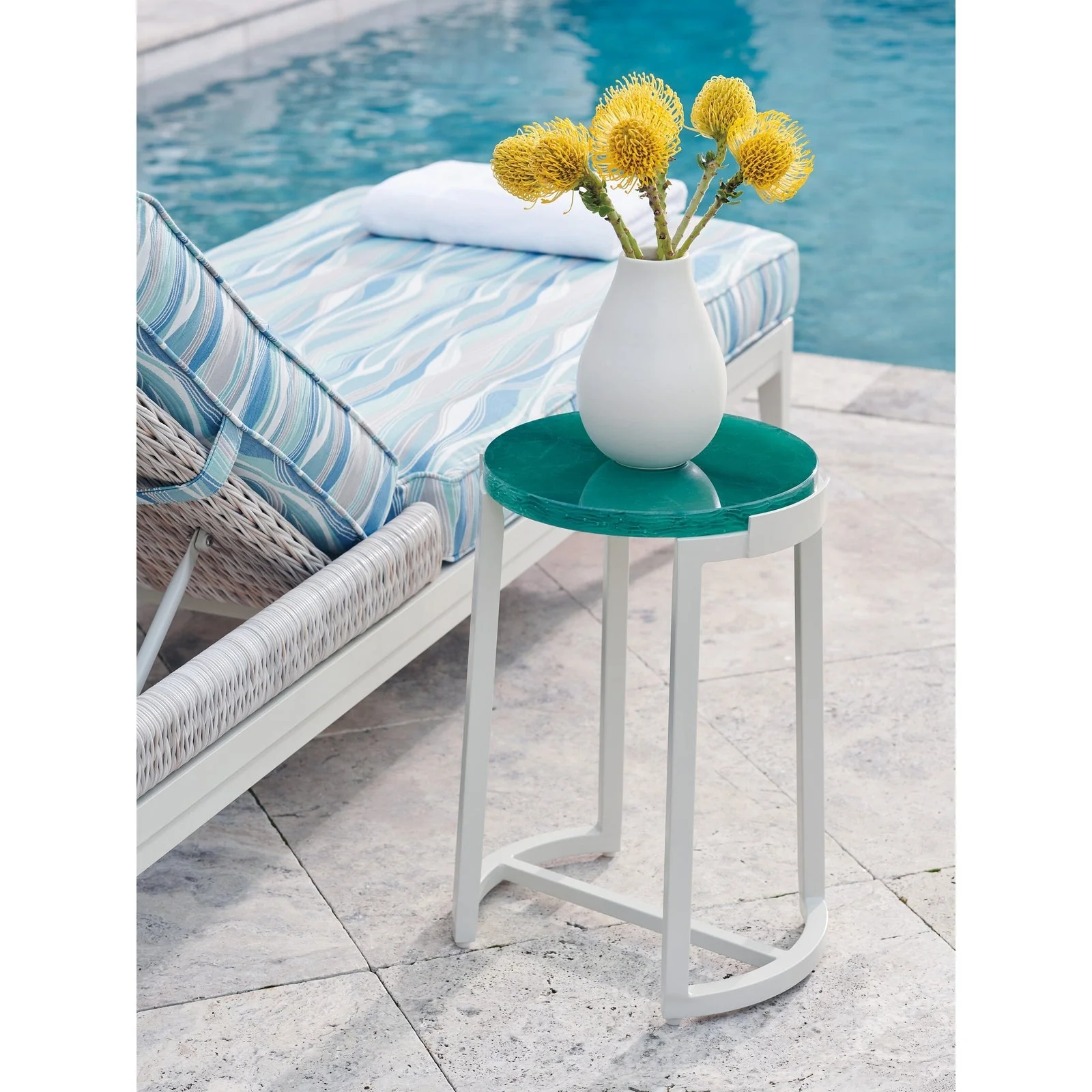 Tommy Bahama Outdoor Seabrook Accent Table - Image 2