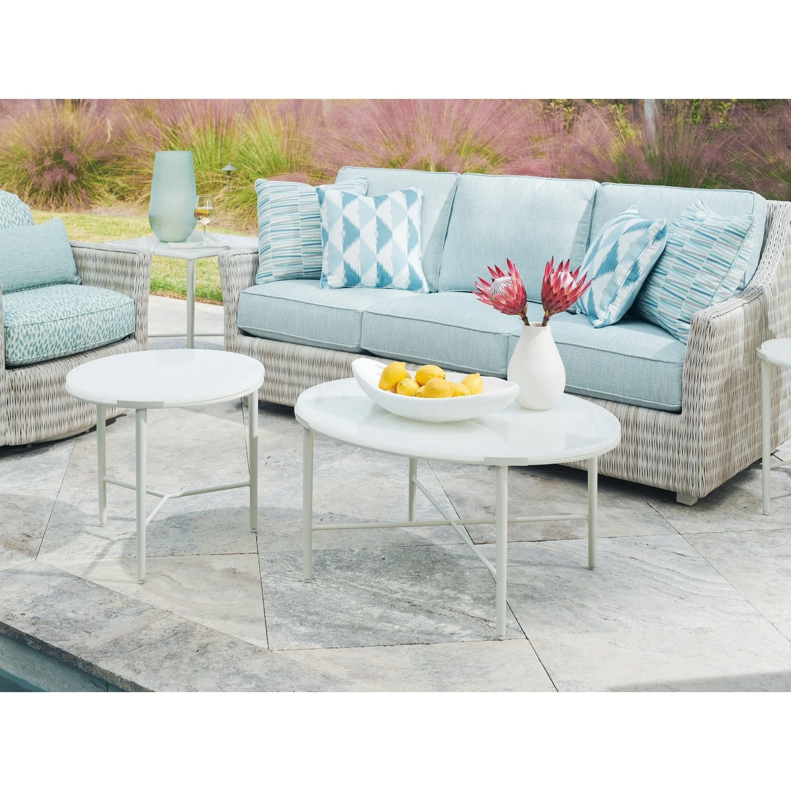 Tommy Bahama Outdoor Seabrook Bunching Cocktail Table - Image 3