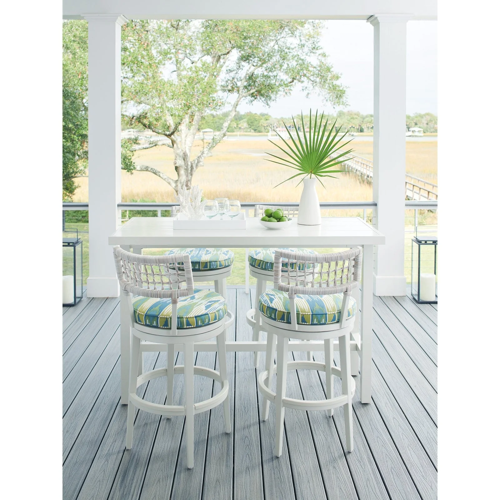 Tommy Bahama Outdoor Seabrook High/Low Bistro Table - Image 2