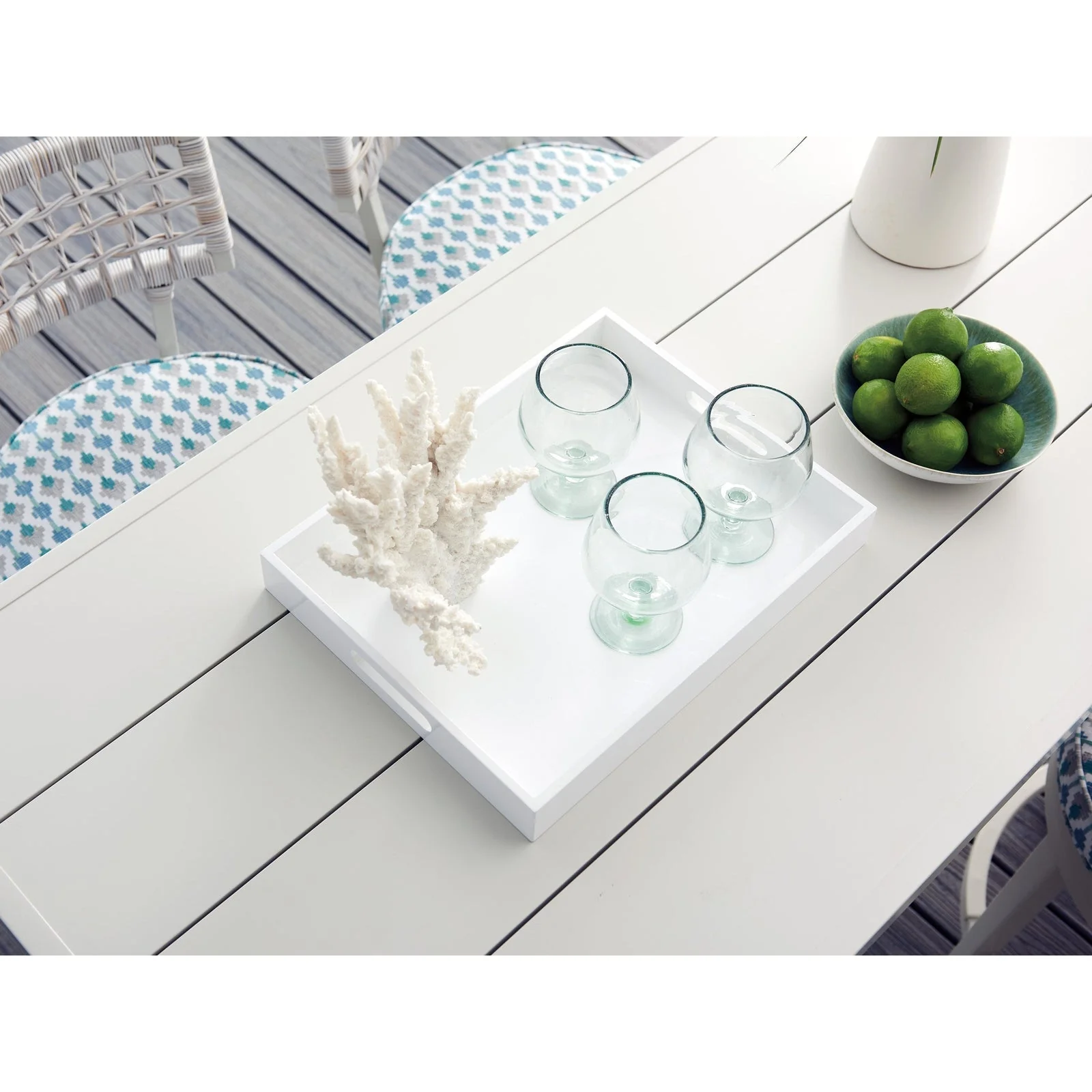 Tommy Bahama Outdoor Seabrook High/Low Bistro Table - Image 3