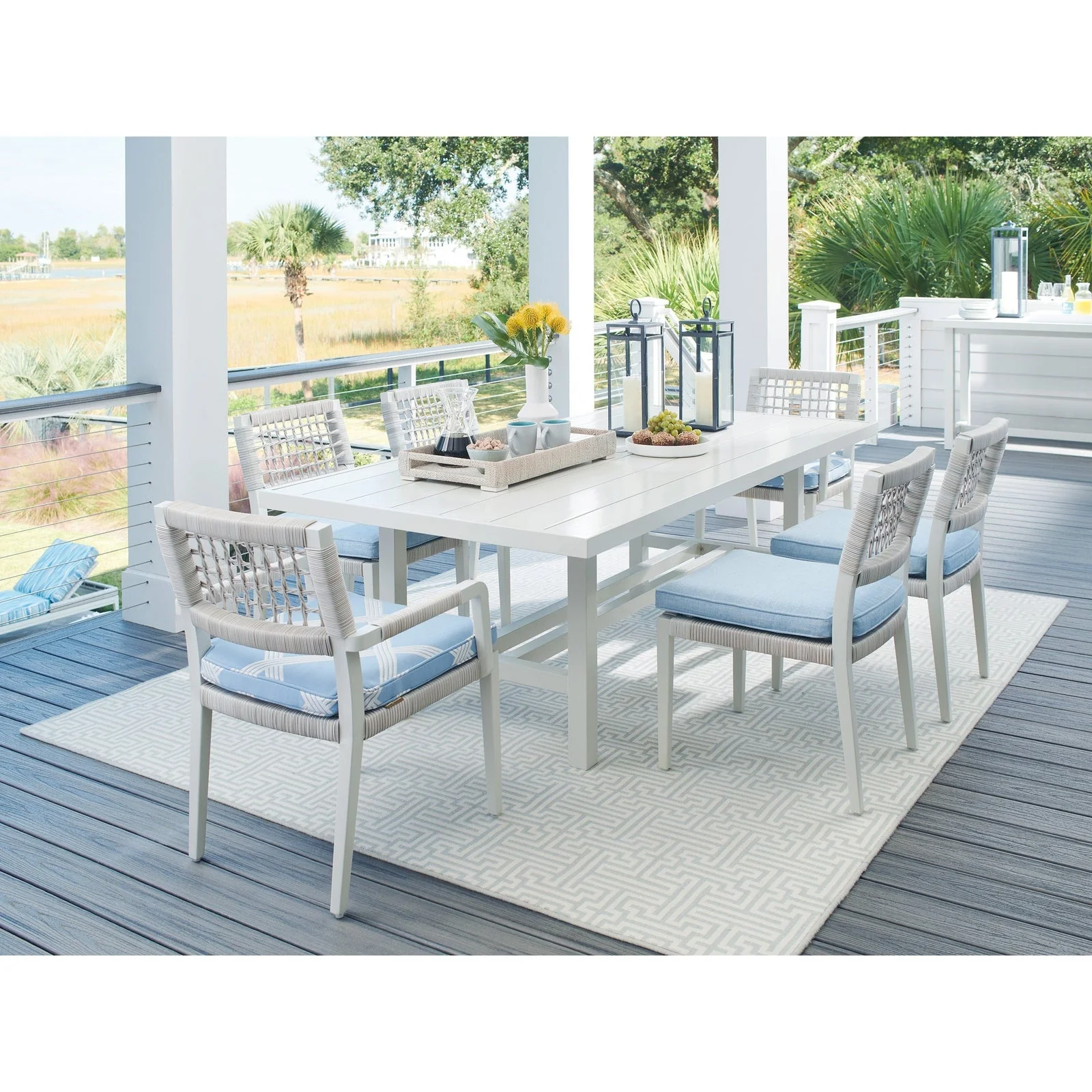 Tommy Bahama Outdoor Seabrook Rectangular Dining Table - Image 3