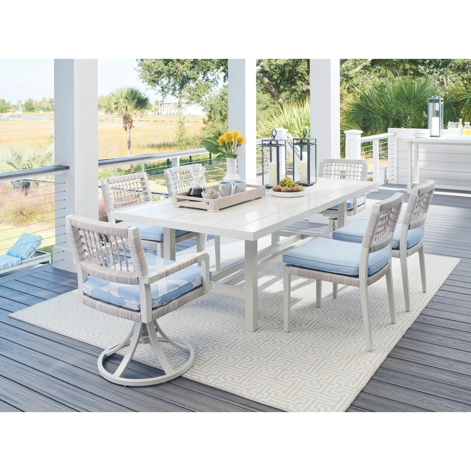 Tommy Bahama Outdoor Seabrook Side Dining Chair - Image 2