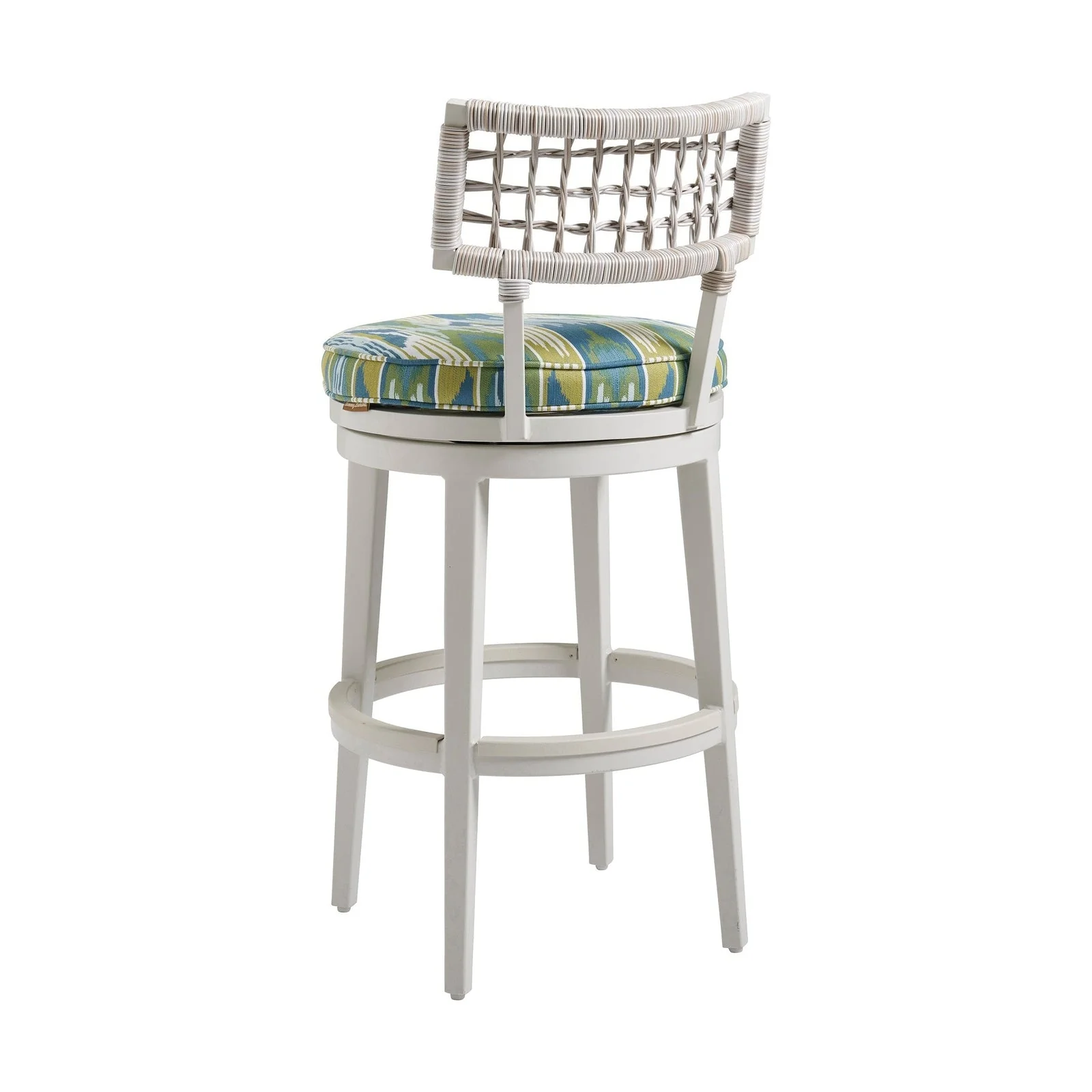 Tommy Bahama Outdoor Seabrook Swivel Bar Stool - Image 3