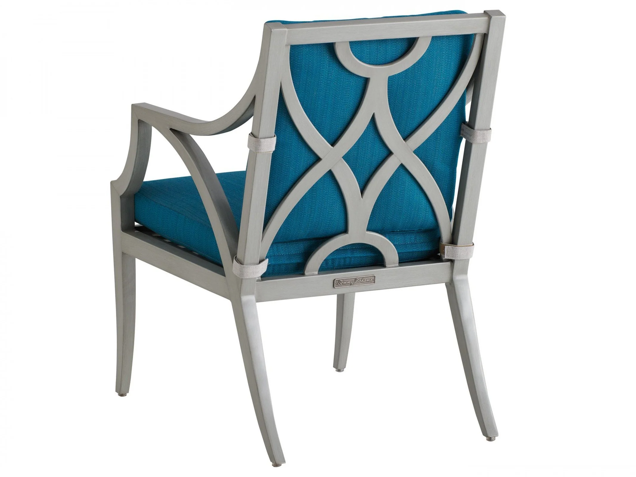 Tommy Bahama Outdoor Silver Sands Arm Dining Chair - Image 2