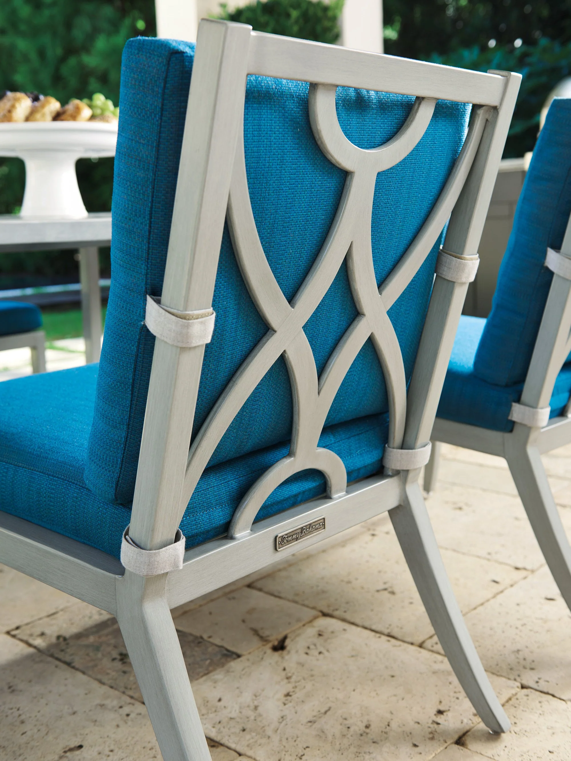 Tommy Bahama Outdoor Silver Sands Side Dining Chair - Image 3