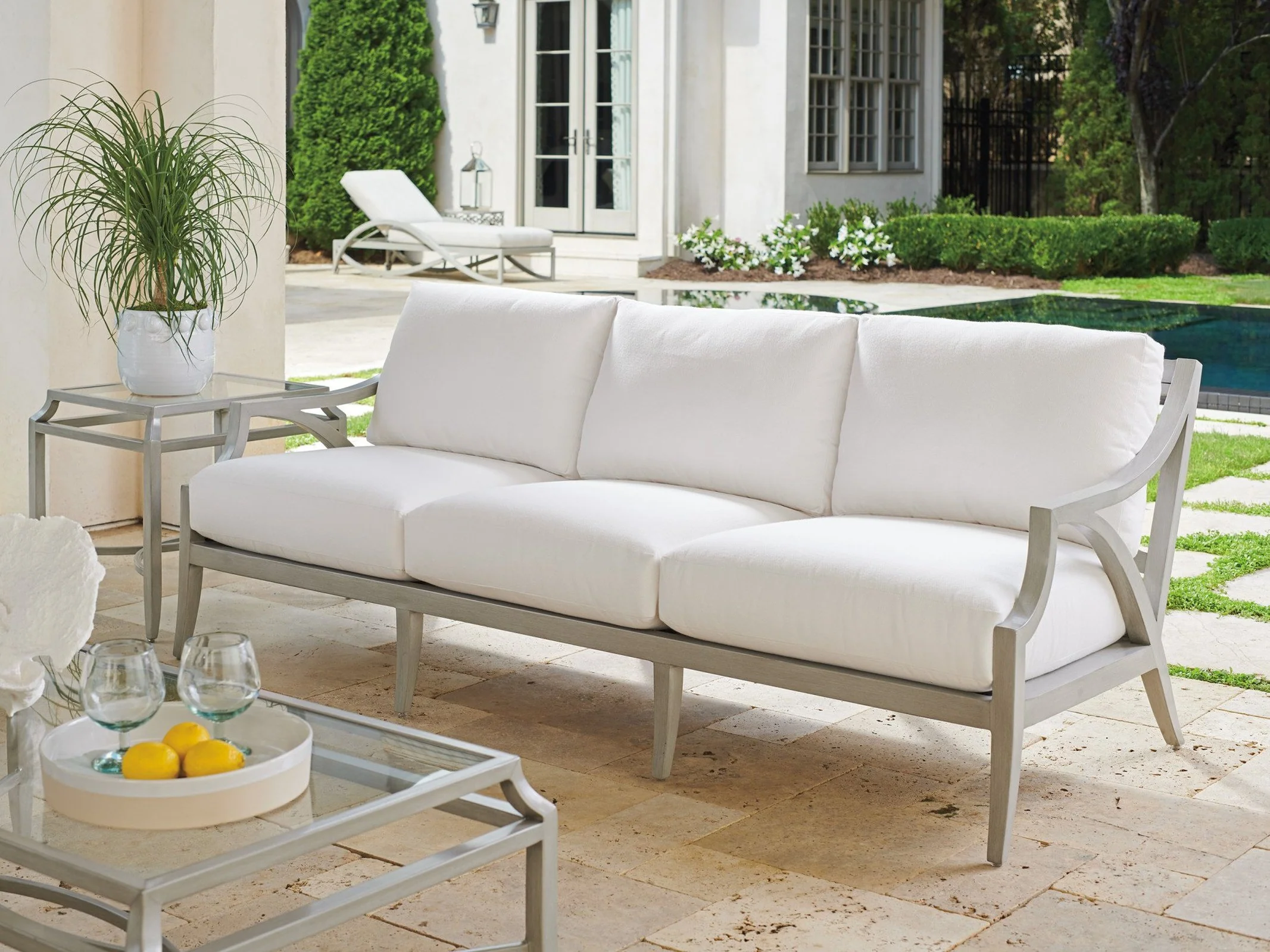 Tommy Bahama Outdoor Silver Sands Sofa - Image 2
