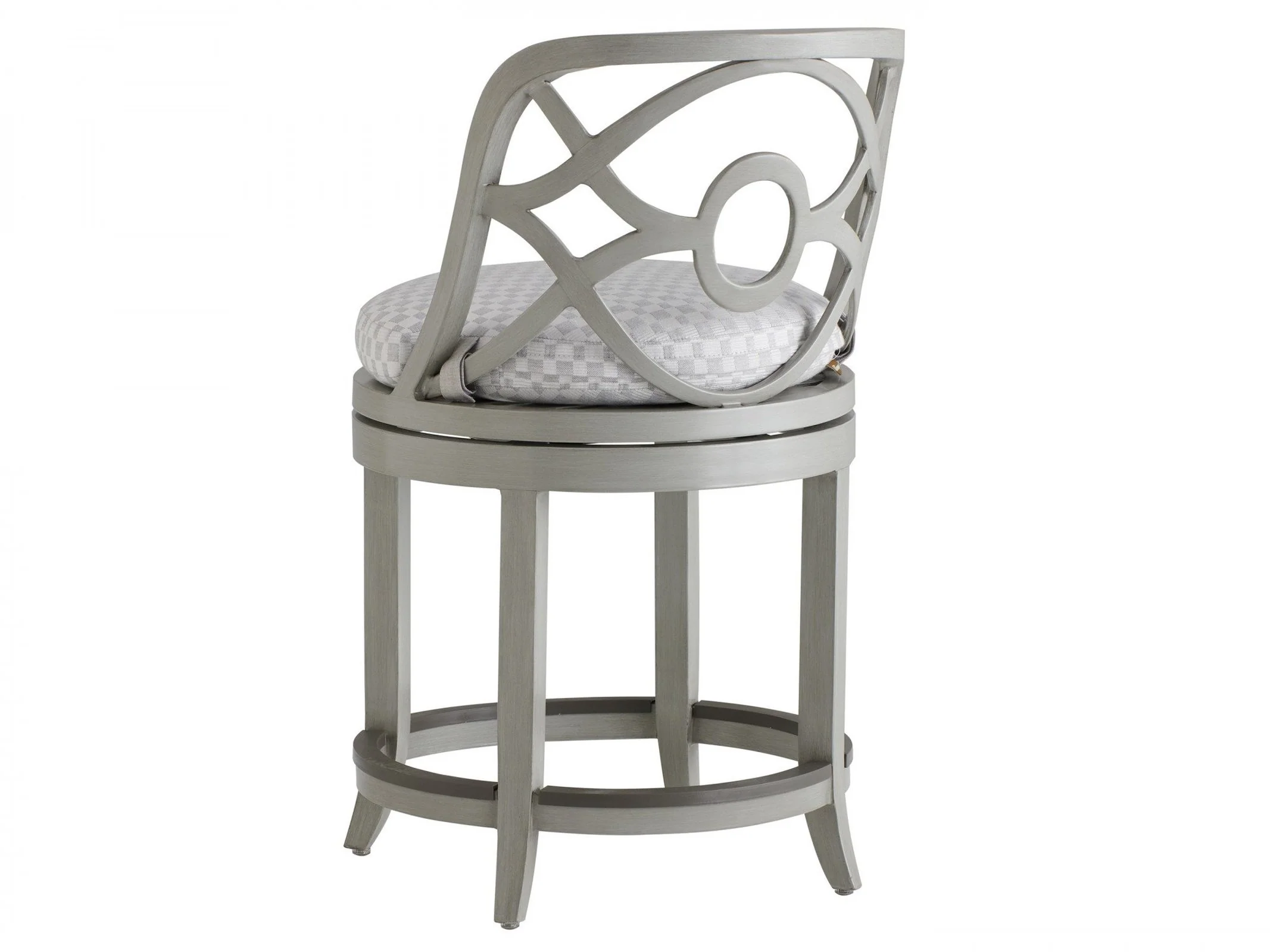 Tommy Bahama Outdoor Silver Sands Swivel Counter Stool - Image 2