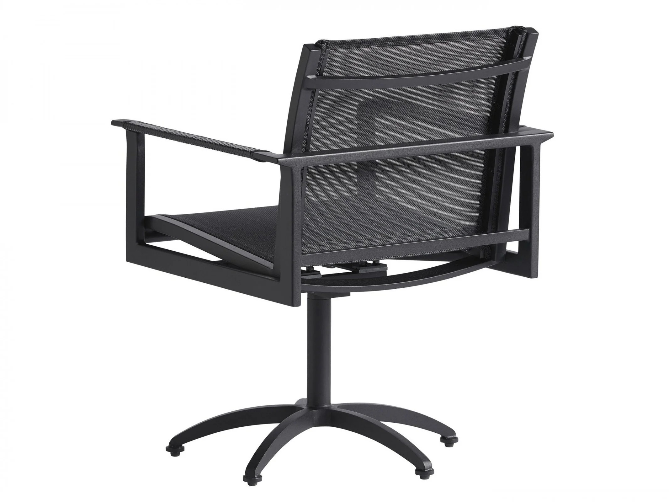 Tommy Bahama Outdoor South Beach Swivel Rocker Dining Chair - Image 3