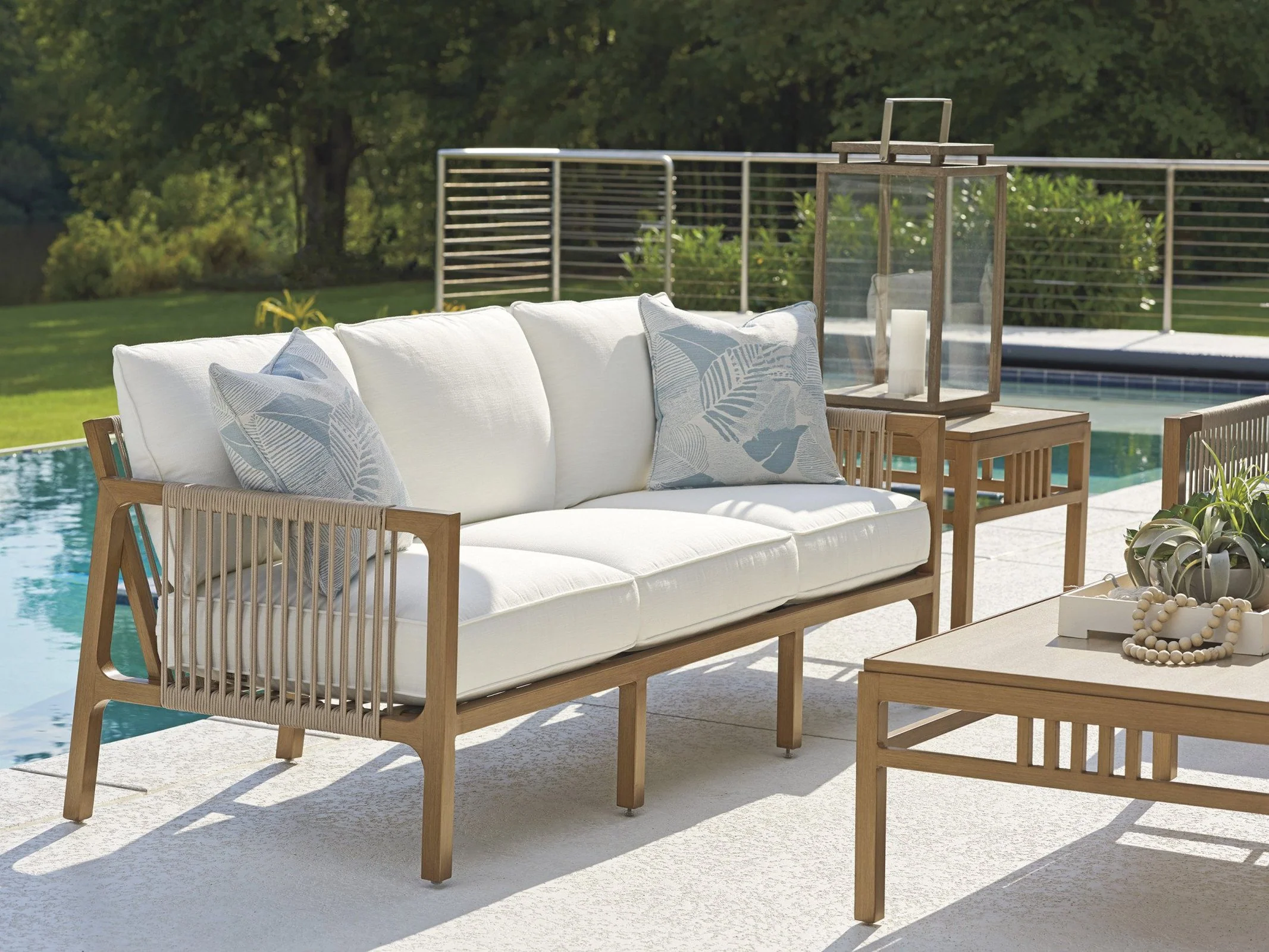 Tommy Bahama Outdoor St Tropez Sofa - Image 3