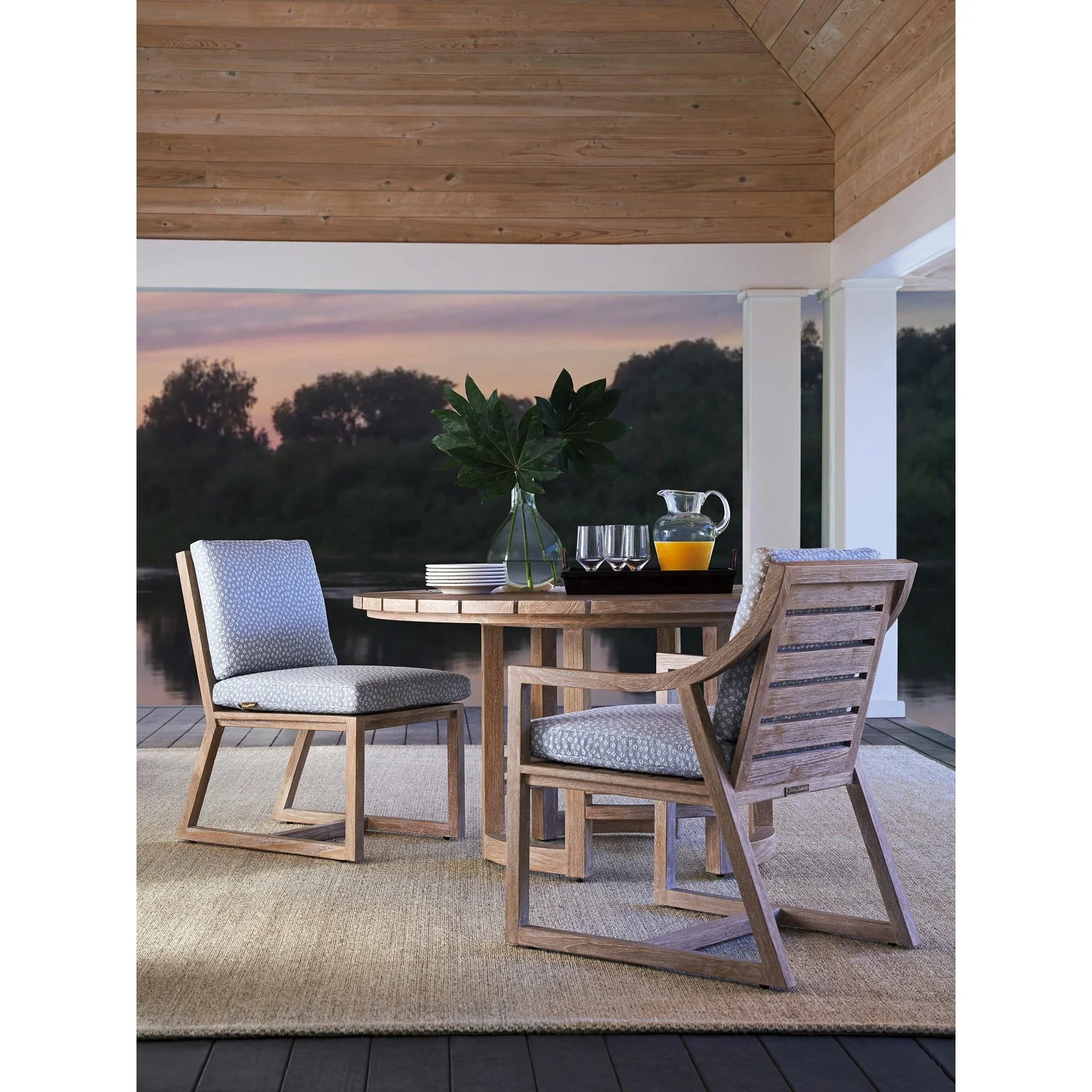 Tommy Bahama Outdoor Stillwater Cove Dining Arm Chair - Image 2