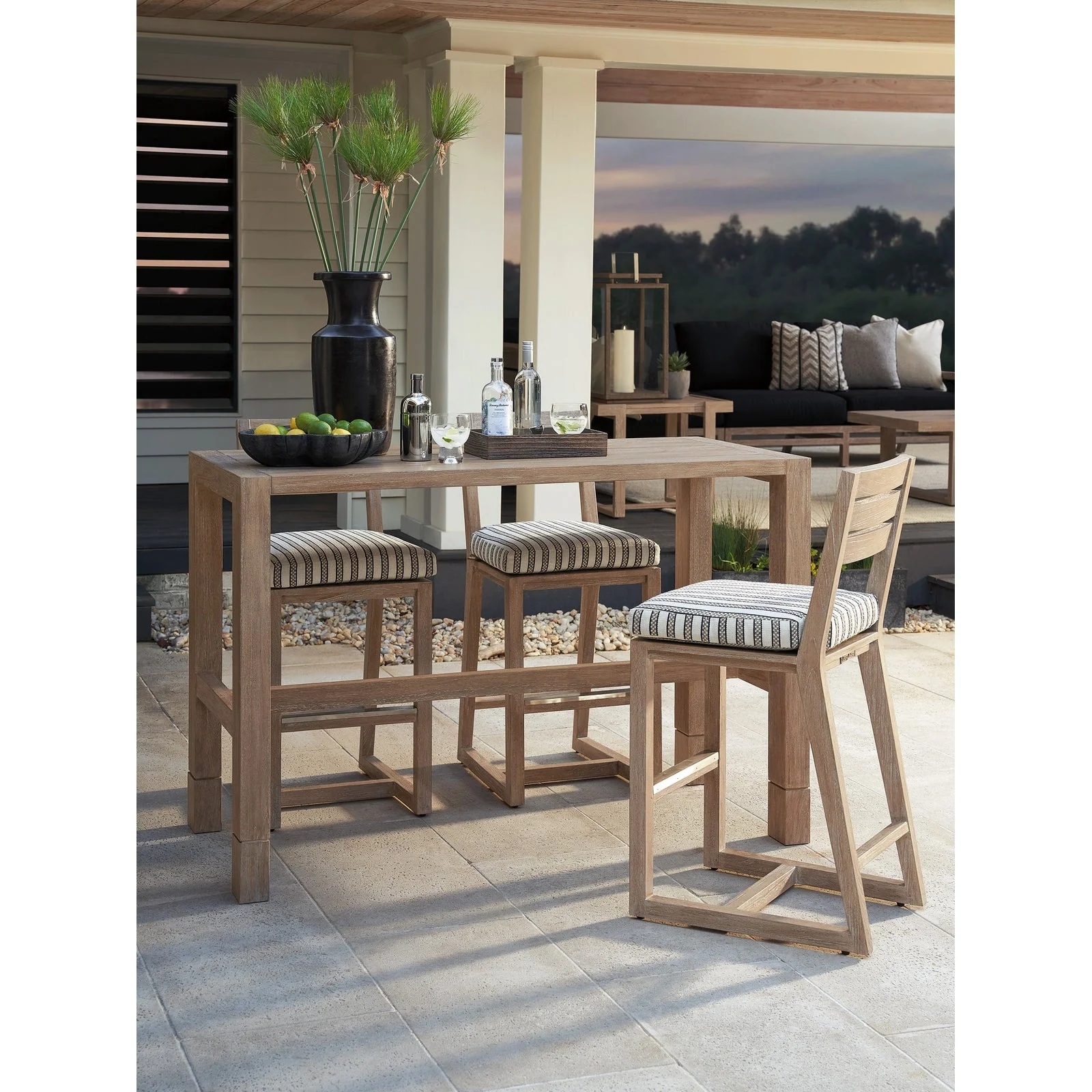 Tommy Bahama Outdoor Stillwater Cove High/Low Bistro Table - Image 2