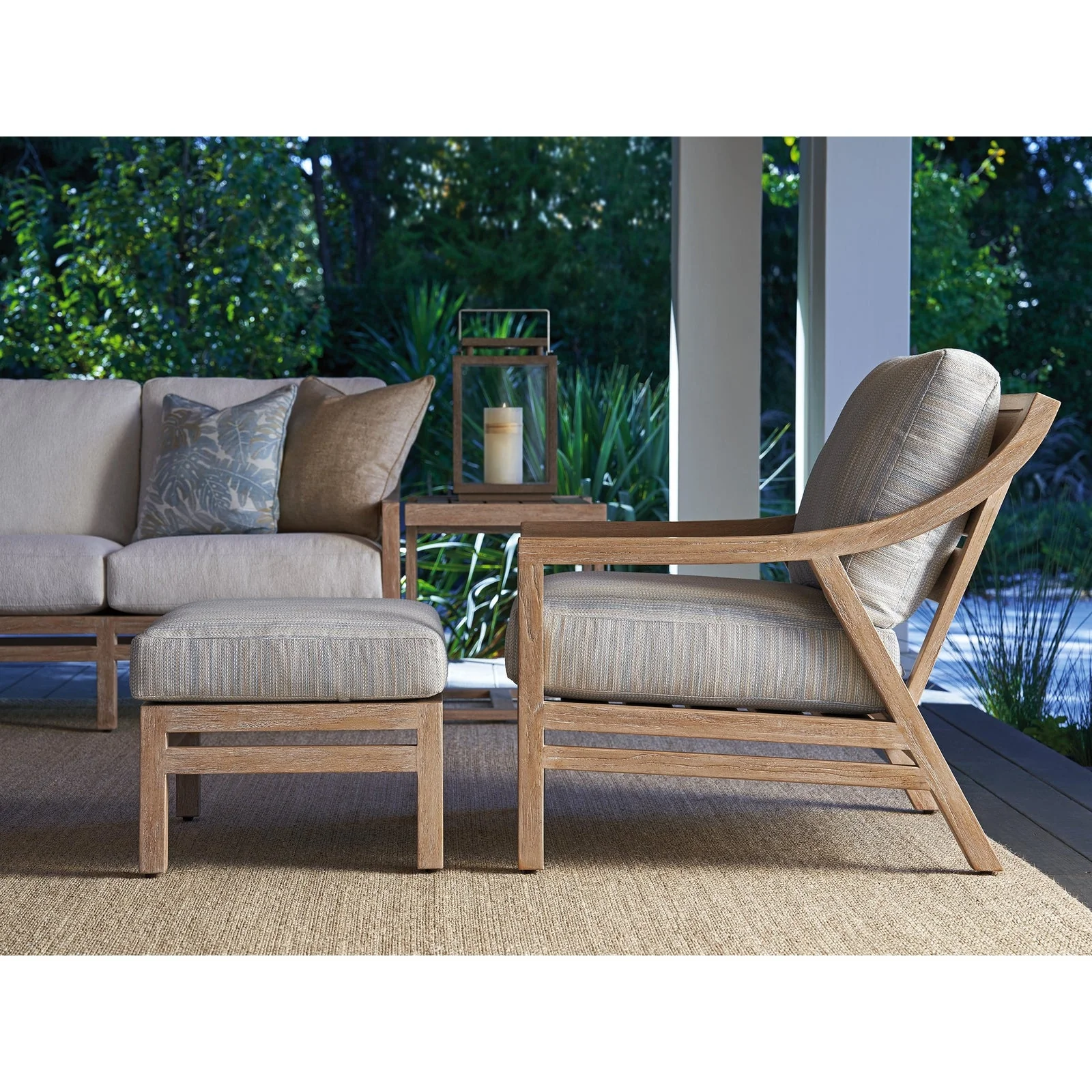 Tommy Bahama Outdoor Stillwater Cove Ottoman - Image 2