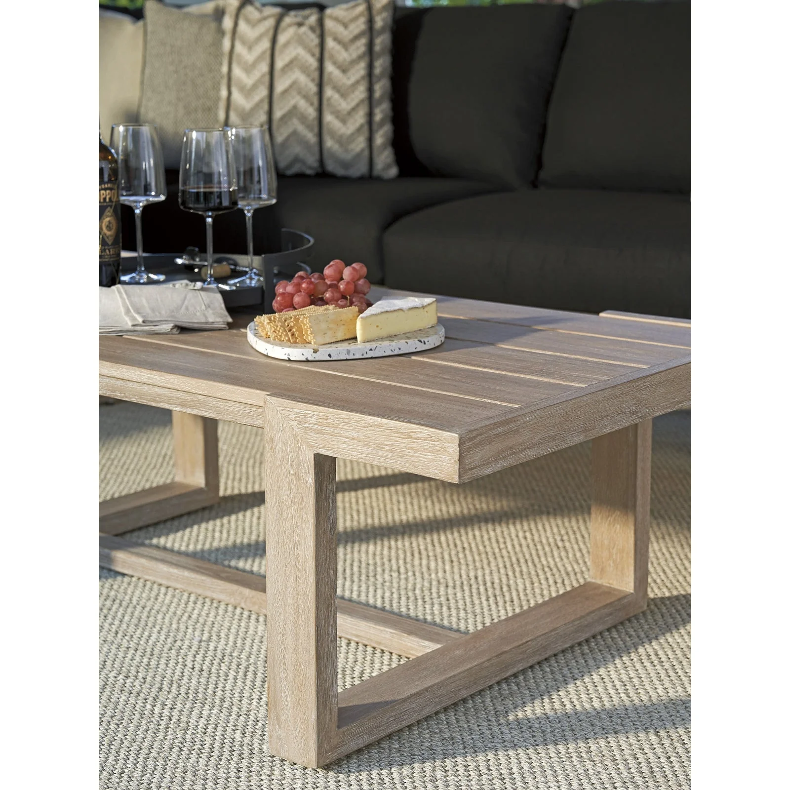 Tommy Bahama Outdoor Stillwater Cove Rectangular Cocktail Table - Image 3
