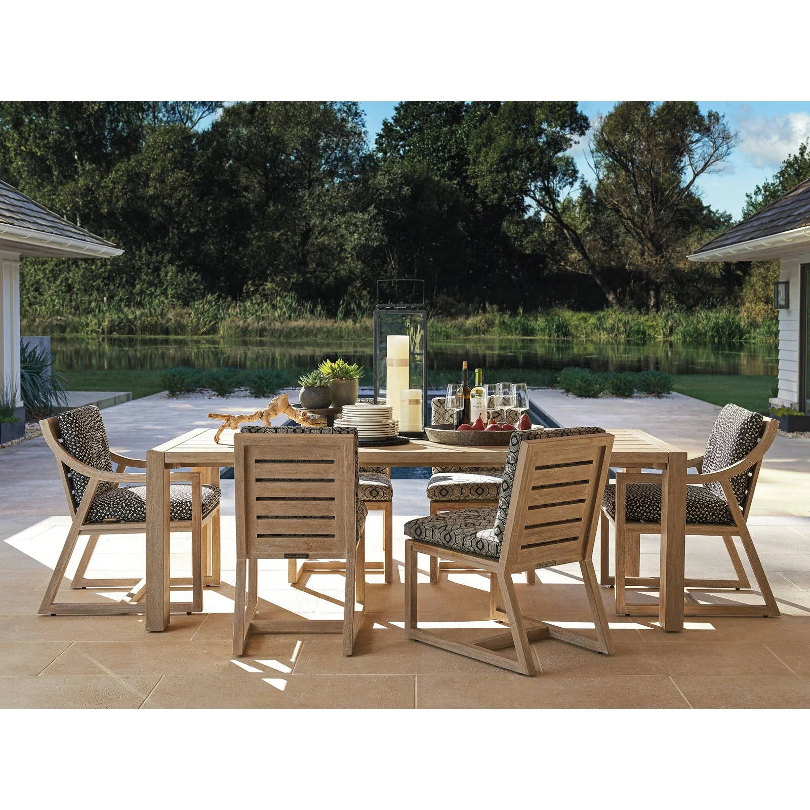 Tommy Bahama Outdoor Stillwater Cove Rectangular Dining Table - Image 2