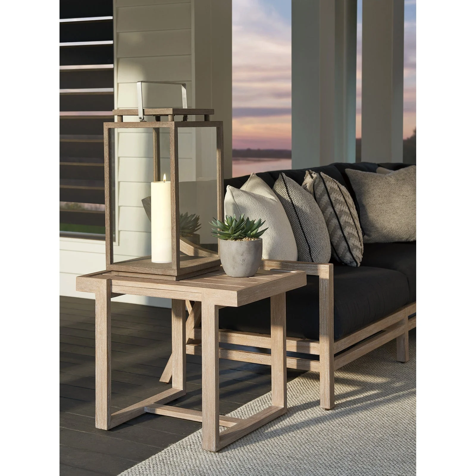 Tommy Bahama Outdoor Stillwater Cove Rectangular End Table - Image 2