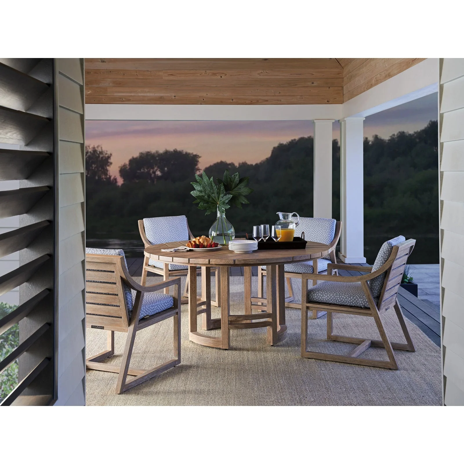 Tommy Bahama Outdoor Stillwater Cove Round Dining Table - Image 2