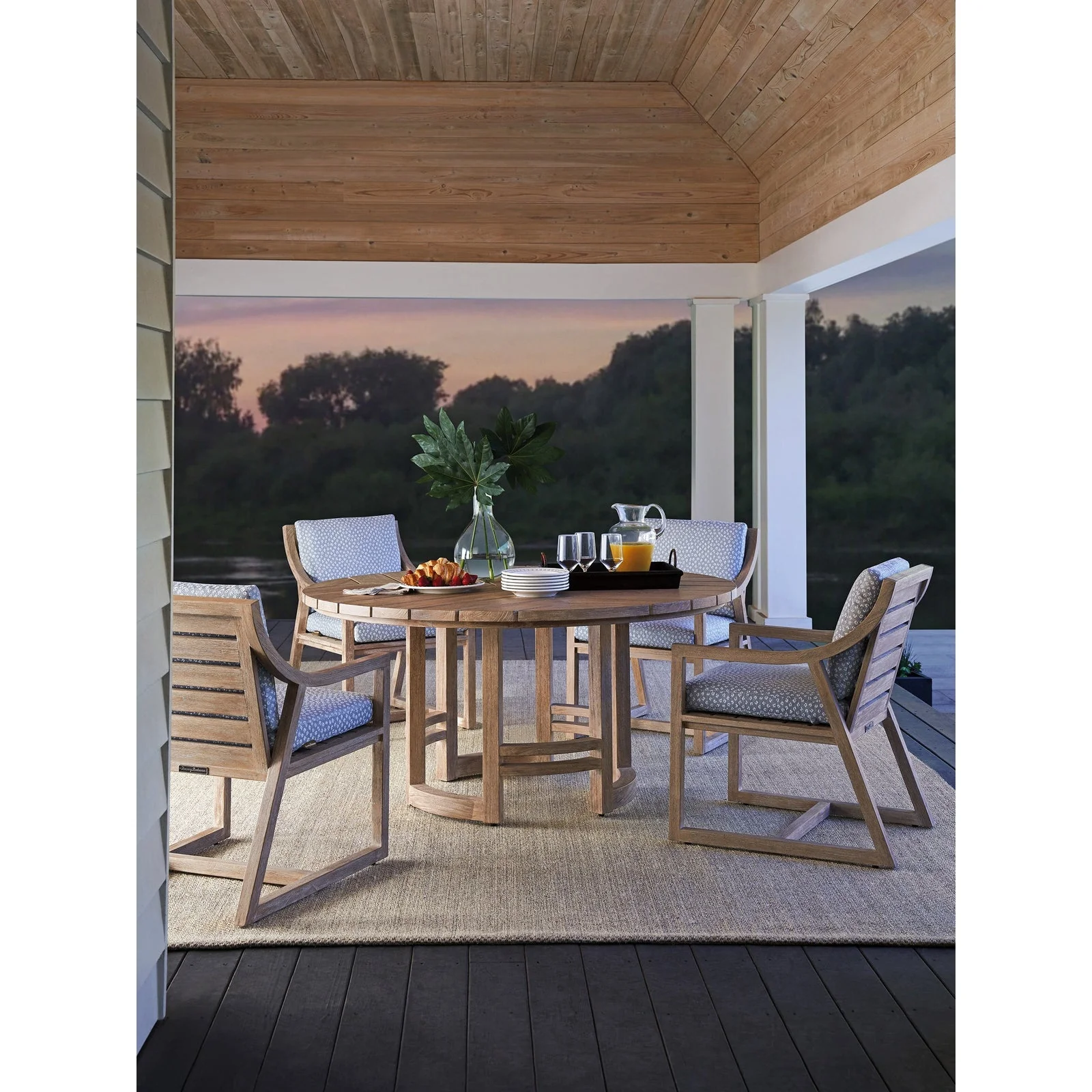 Tommy Bahama Outdoor Stillwater Cove Round Dining Table - Image 3