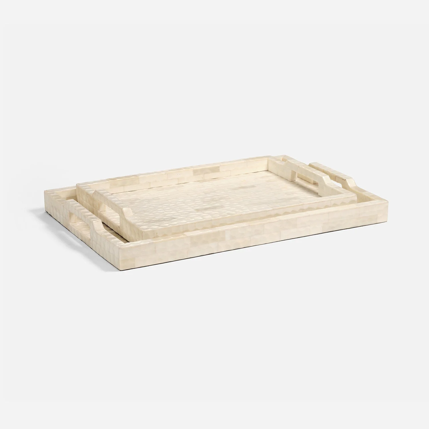 Tucker Tiled Decorative Tray - Set of 2 - Image 11