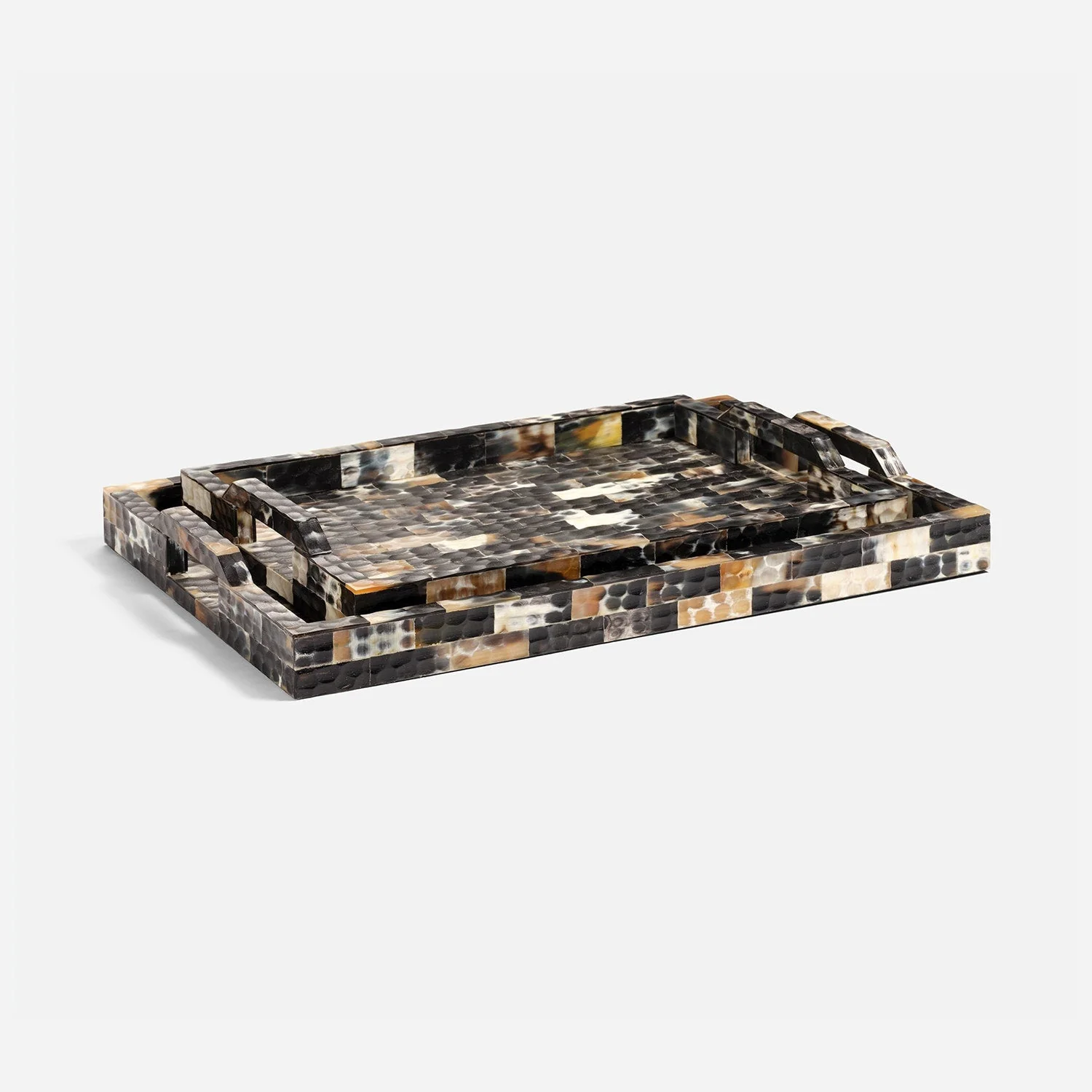 Tucker Tiled Decorative Tray - Set of 2 - Image 3