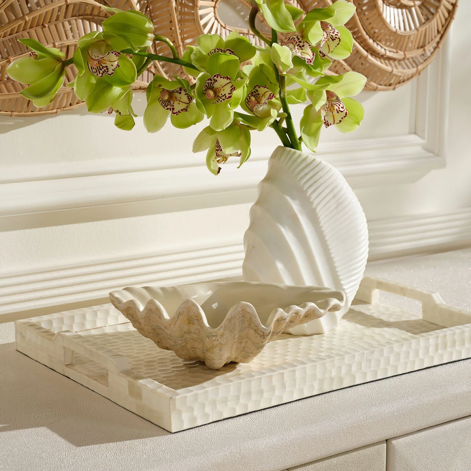 Tucker Tiled Decorative Tray - Set of 2 - Image 8